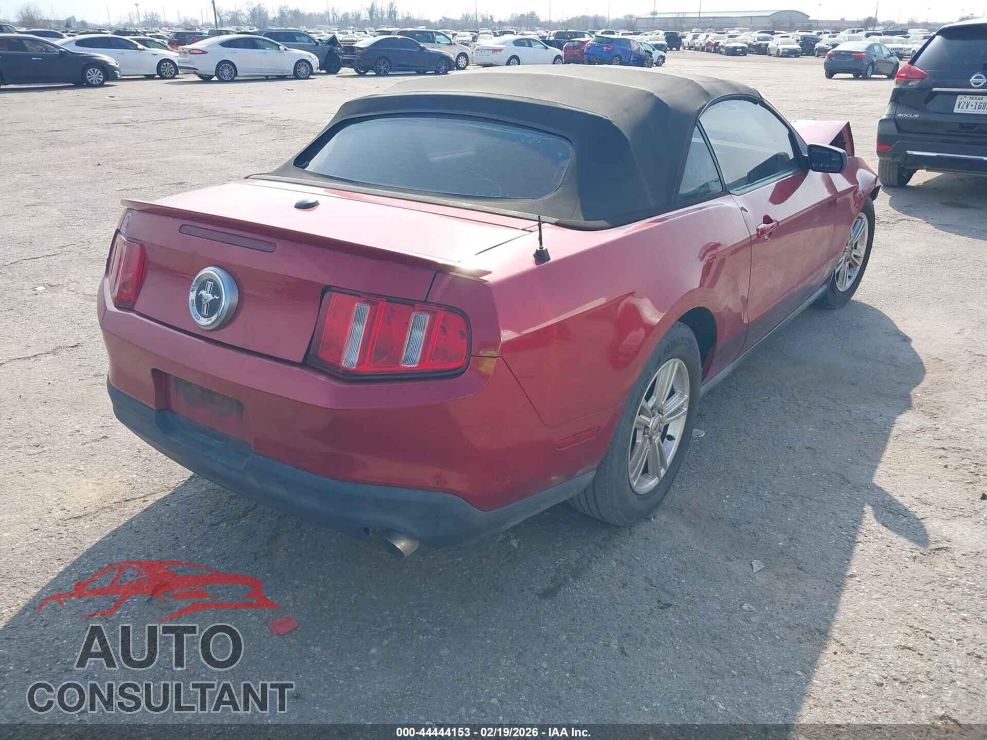 FORD MUSTANG 2011 - 1ZVBP8EM4B5119932