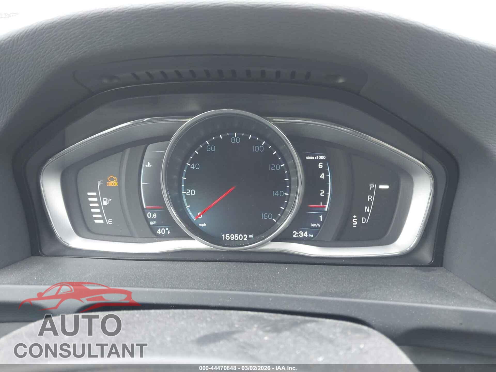 VOLVO S60 2015 - YV1612TK3F2332425