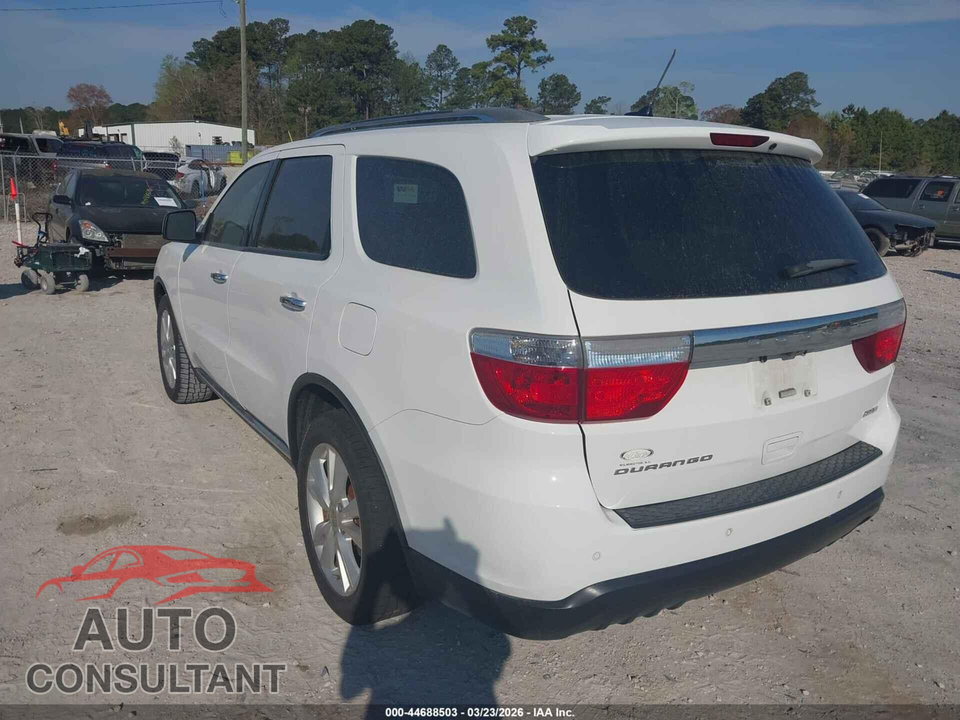 DODGE DURANGO 2013 - 1C4RDHDG2DC694485