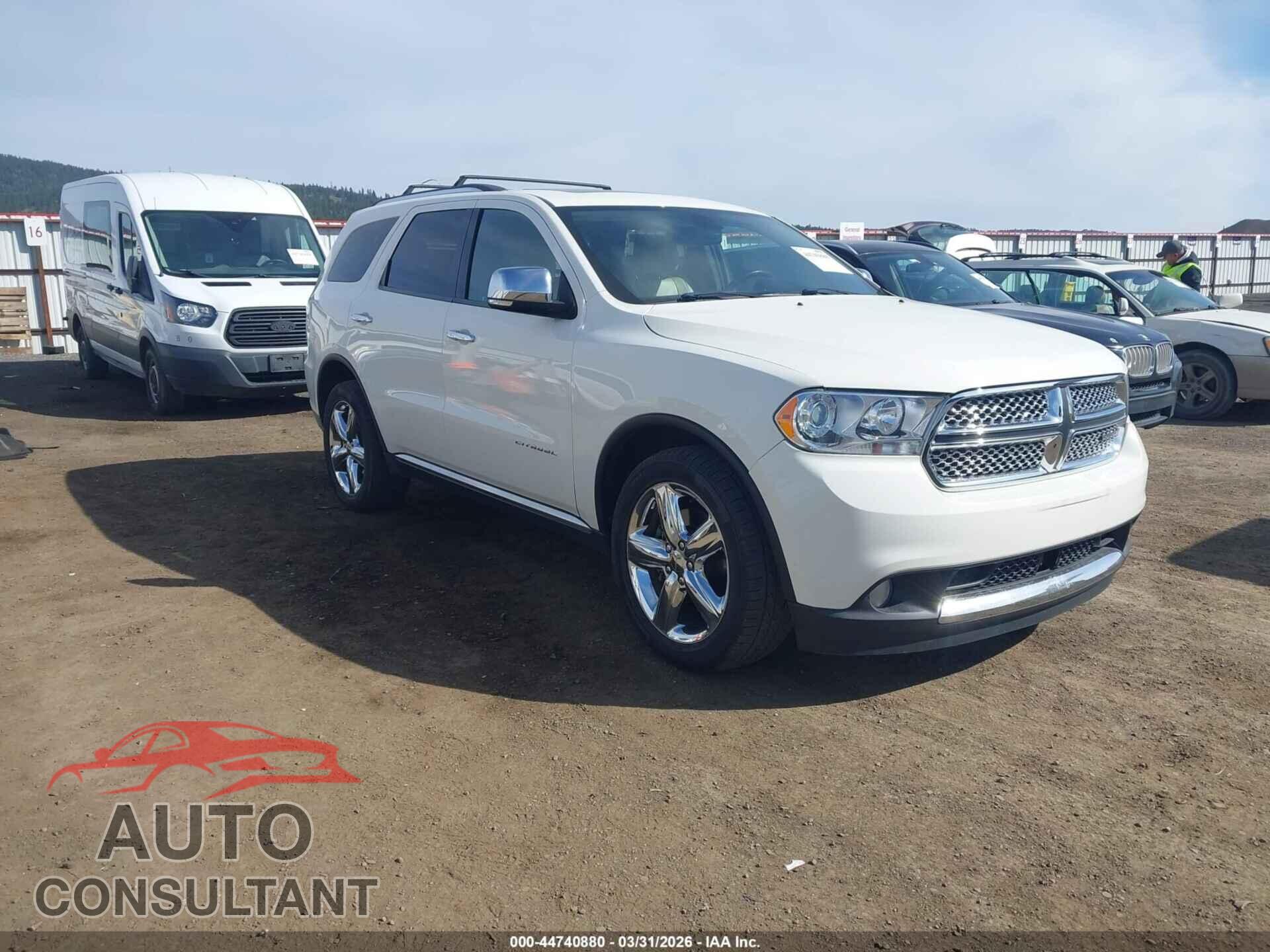 DODGE DURANGO 2012 - 1C4SDJET3CC282921