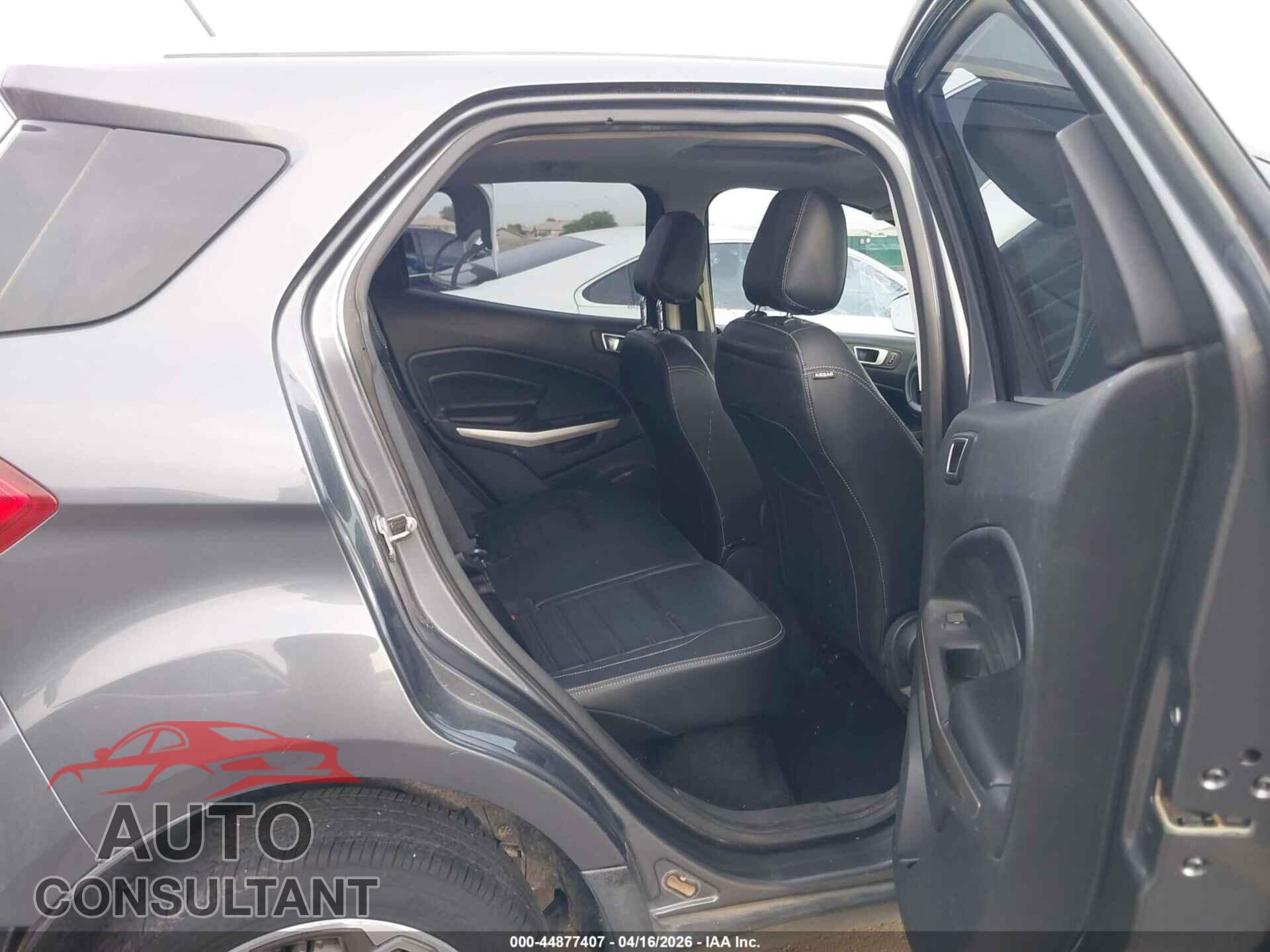 FORD ECOSPORT 2020 - MAJ6S3KL5LC339679