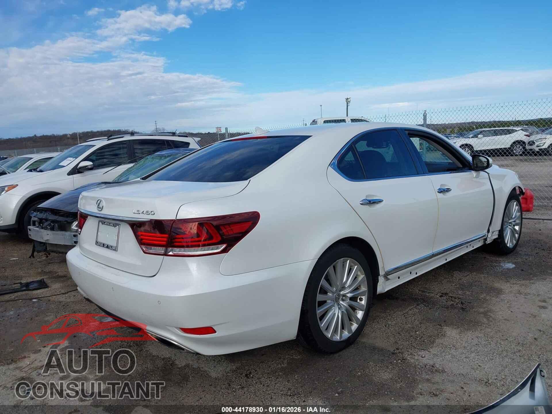 LEXUS LS 460 2013 - JTHBL5EF5D5121978