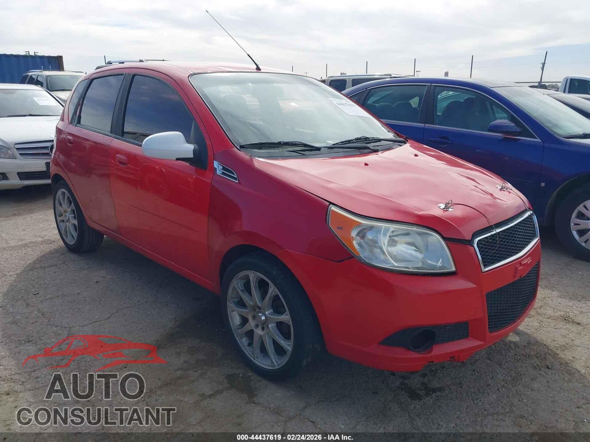 CHEVROLET AVEO 2011 - KL1TD6DE2BB150085