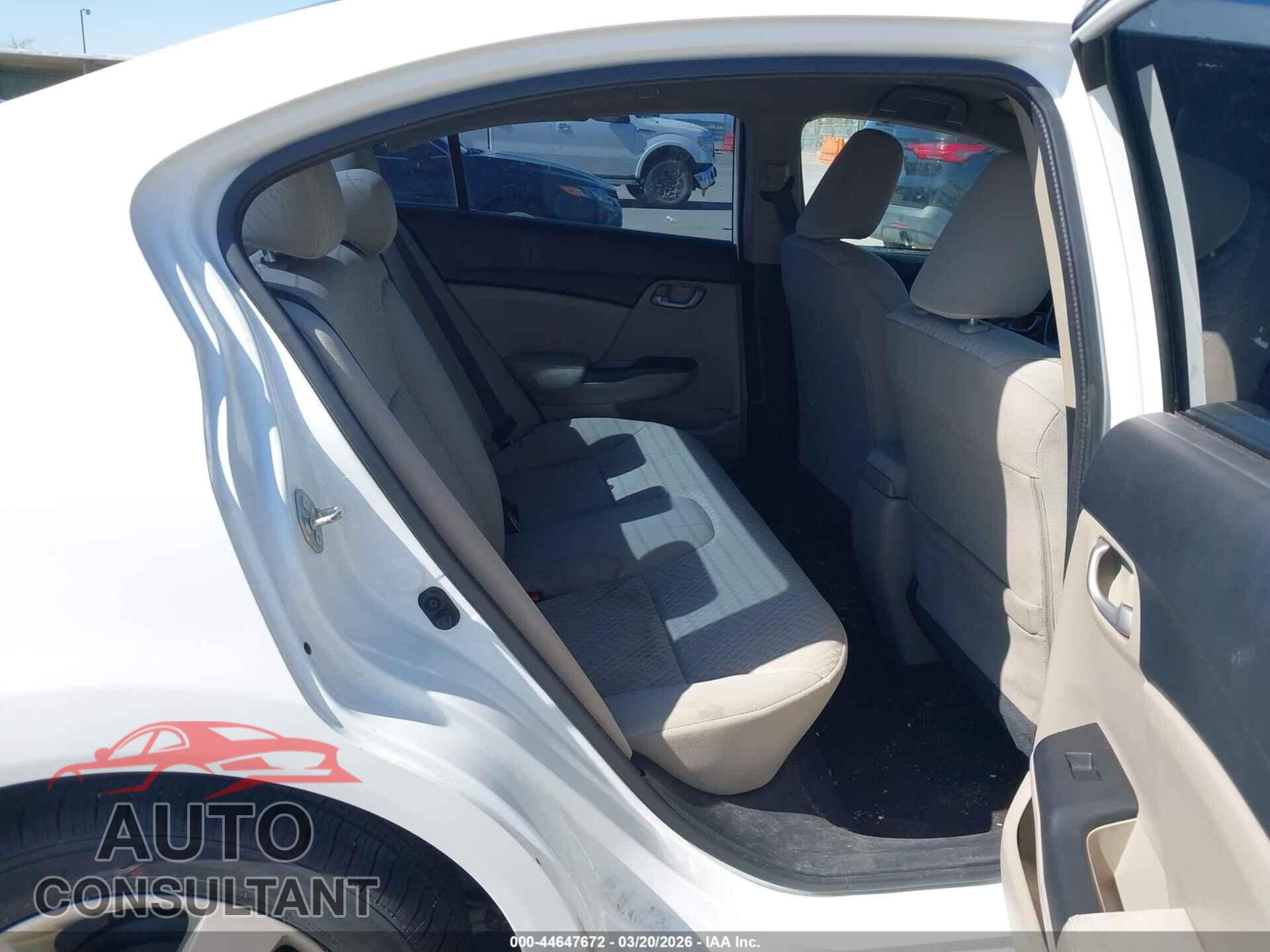 HONDA CIVIC 2014 - 19XFB2F5XEE032956