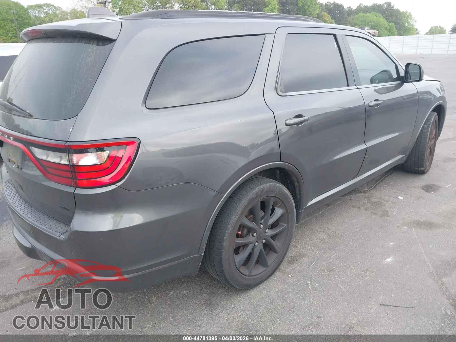DODGE DURANGO 2017 - 1C4RDHDG2HC944555