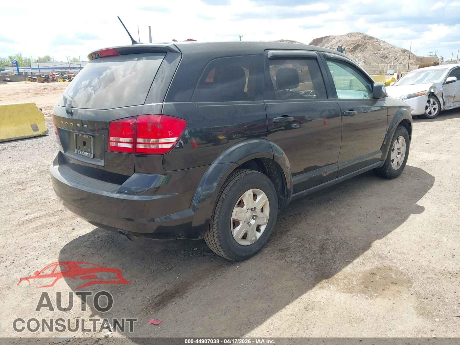 DODGE JOURNEY 2012 - 3C4PDCAB8CT205111