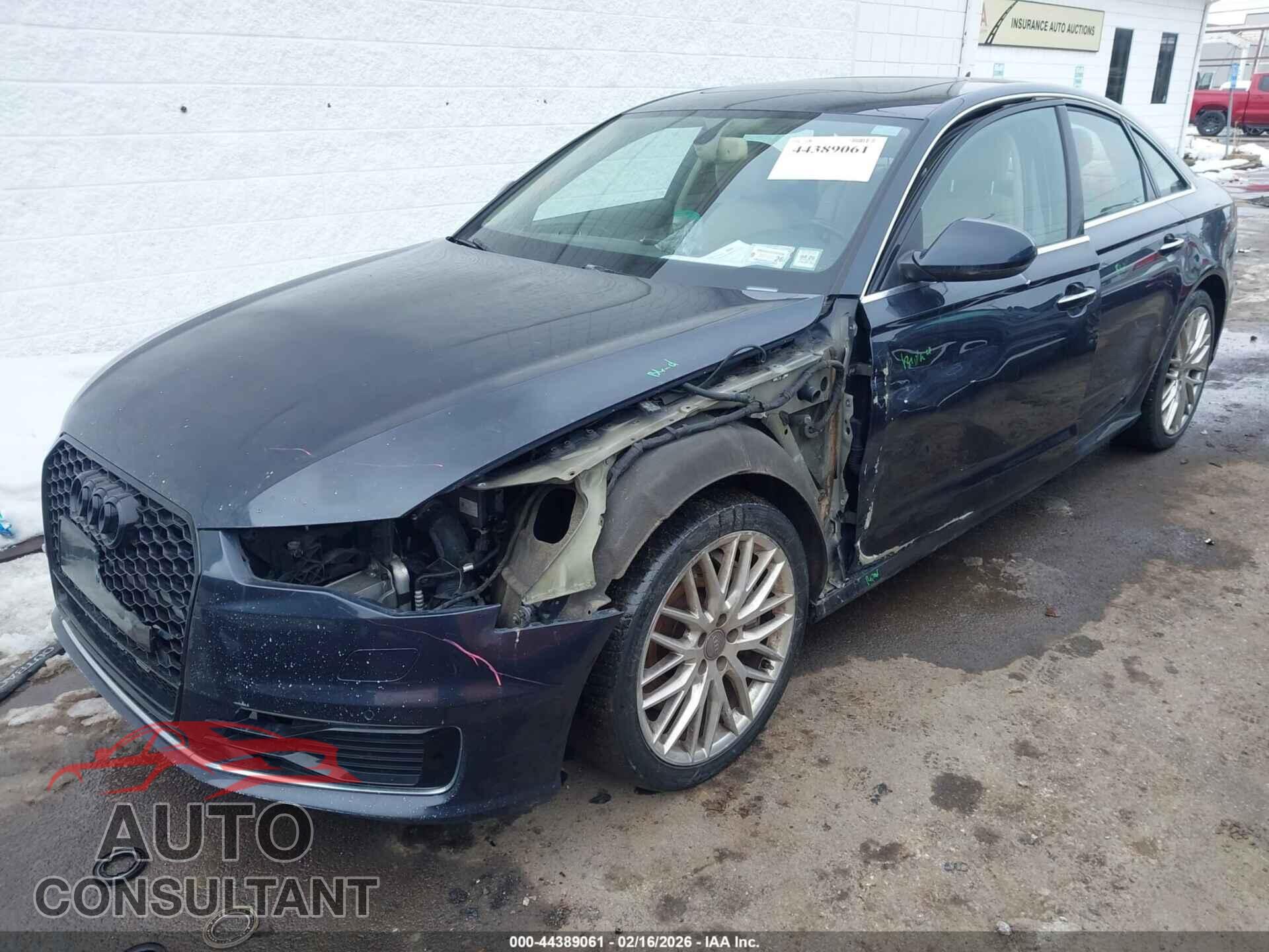 AUDI A6 2016 - WAUDFAFC7GN124123