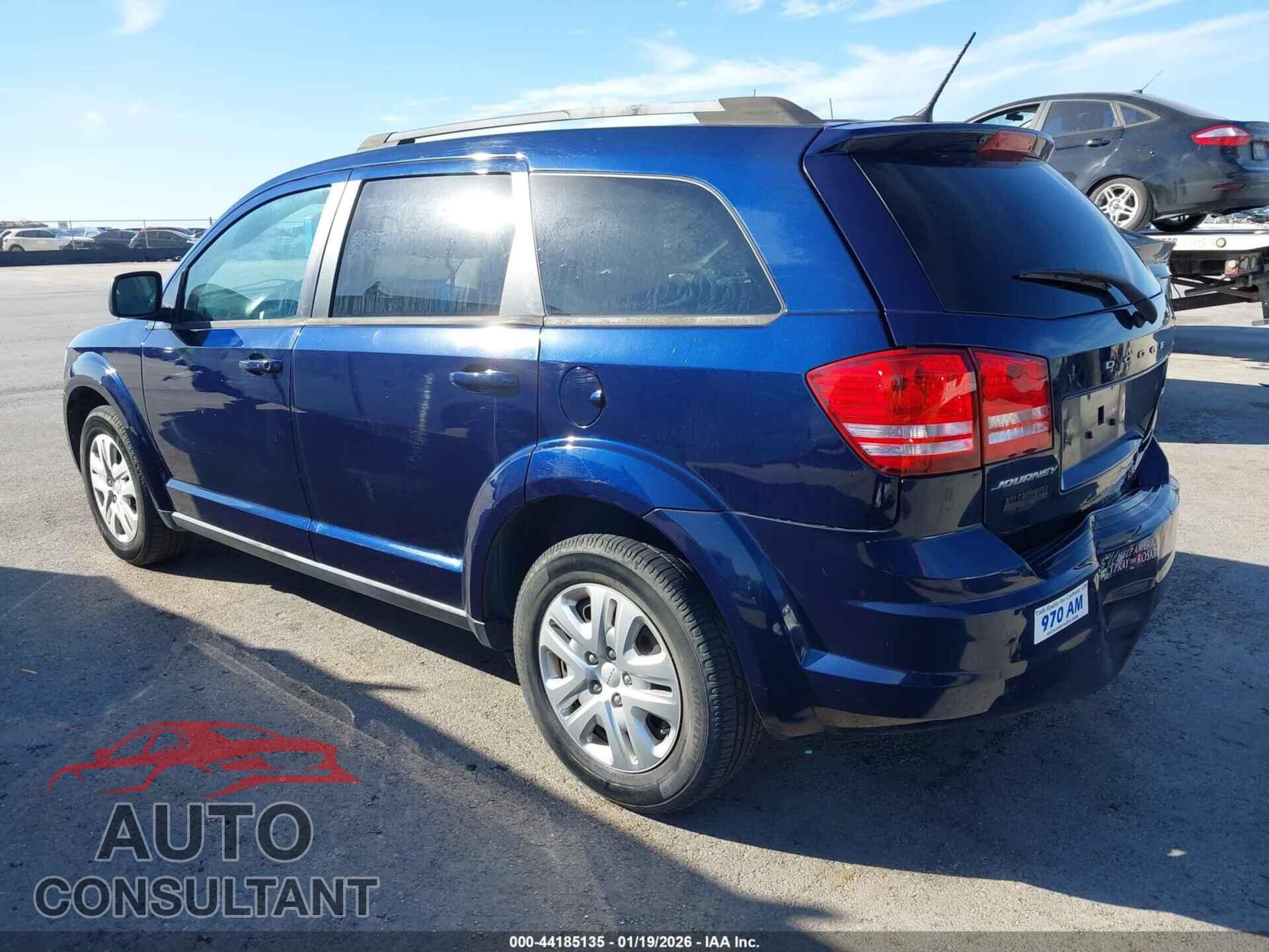 DODGE JOURNEY 2017 - 3C4PDCAB2HT568897