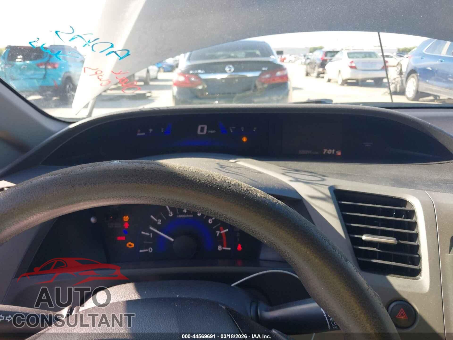 HONDA CIVIC 2012 - JHMFB2F58CS003190