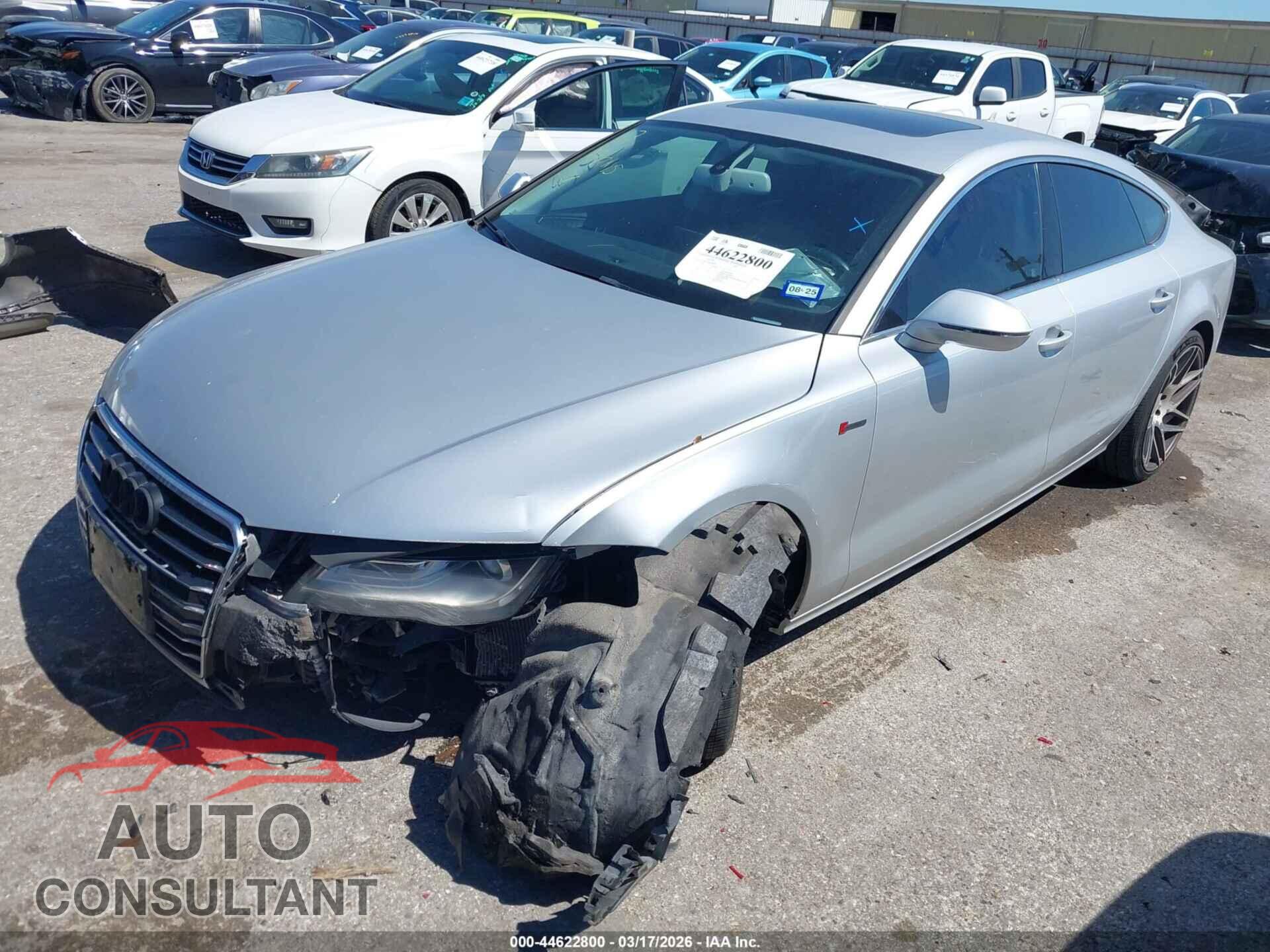 AUDI A7 2012 - WAUYGAFC4CN078498