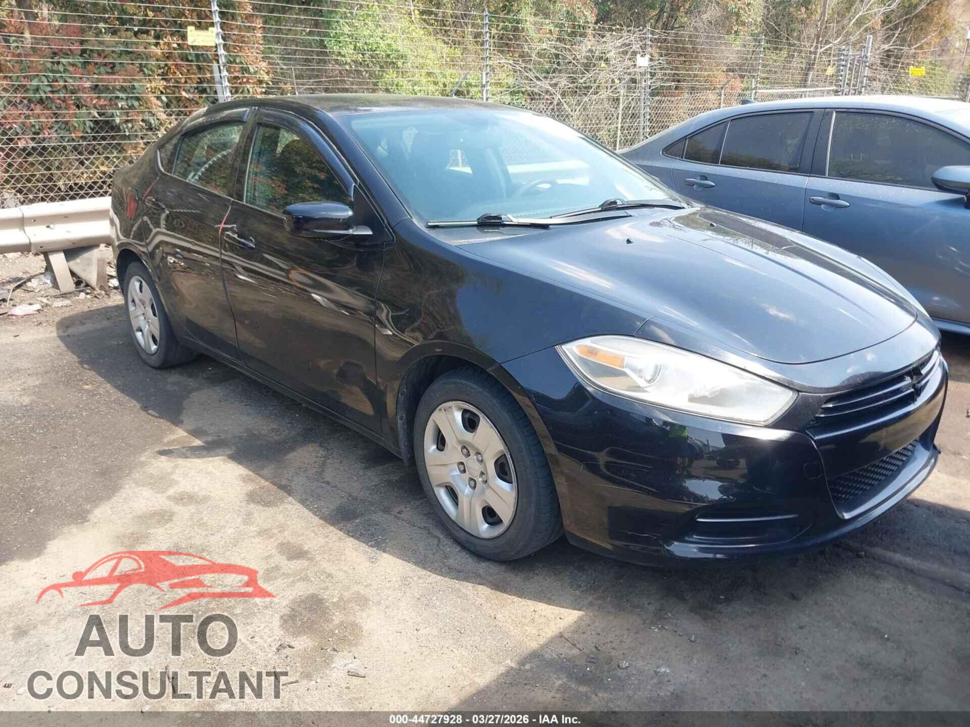 DODGE DART 2014 - 1C3CDFAAXED716517