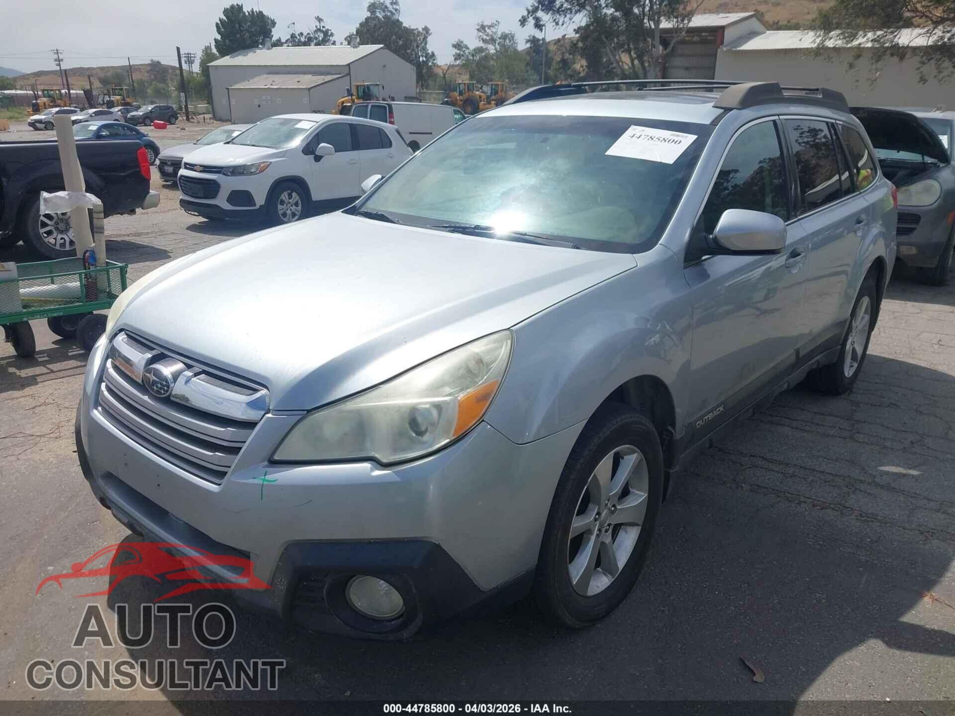 SUBARU OUTBACK 2014 - 4S4BRBLC1E3200970