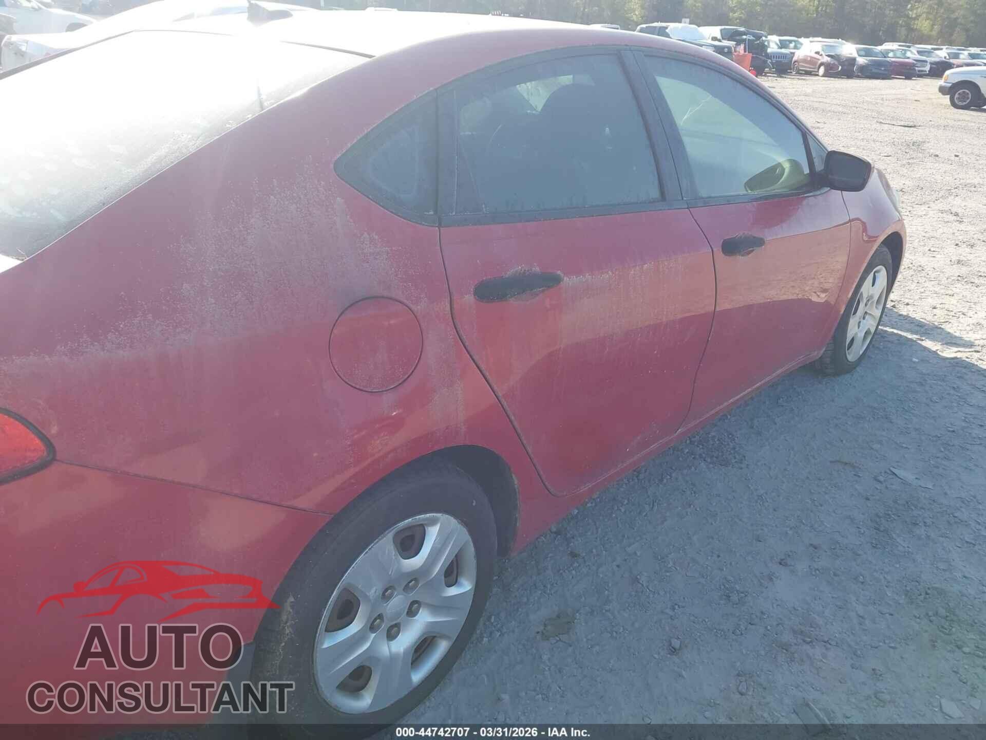 DODGE DART 2013 - 1C3CDFAA8DD292219
