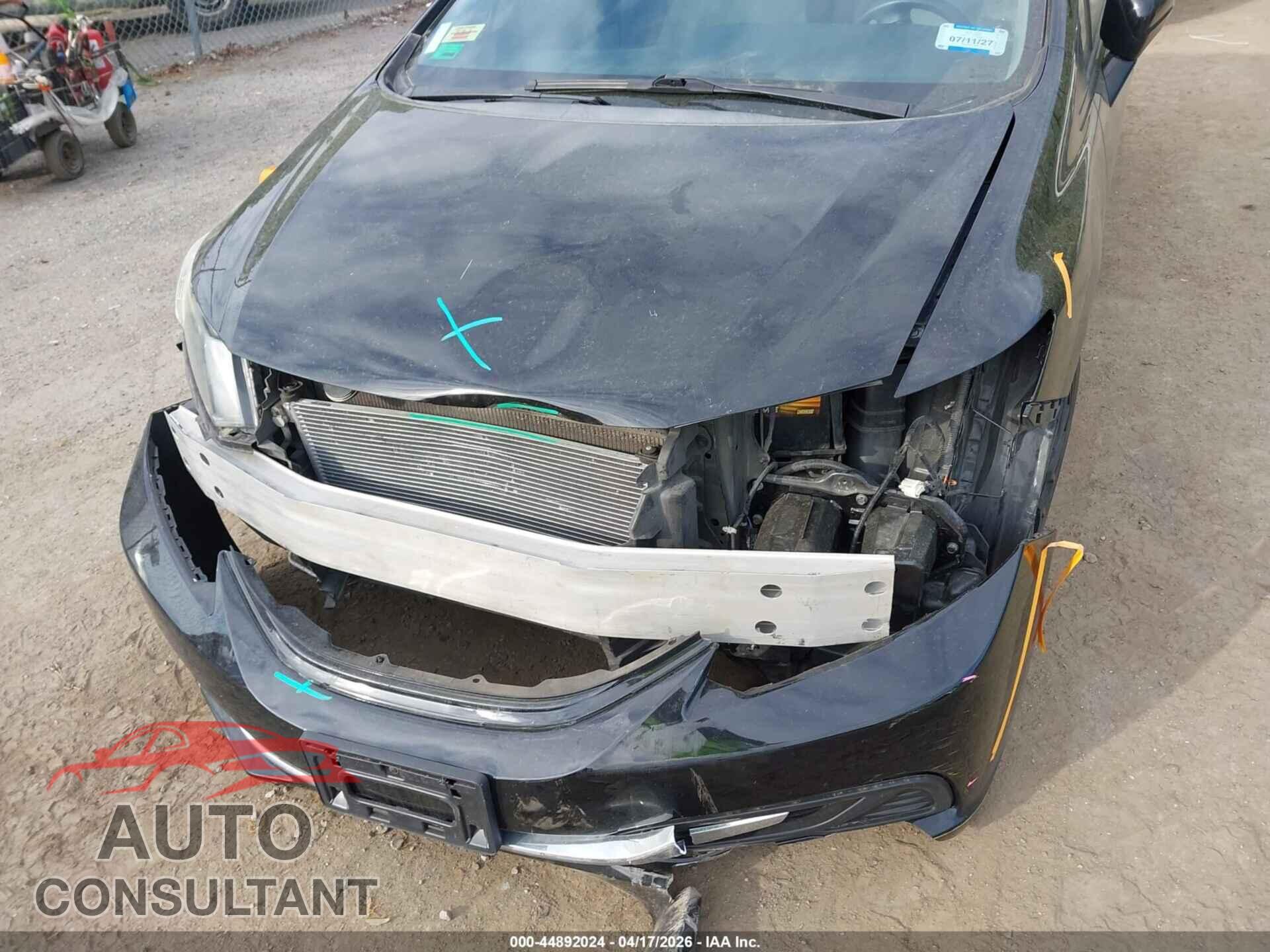 HONDA CIVIC 2014 - 19XFB2F54EE252125