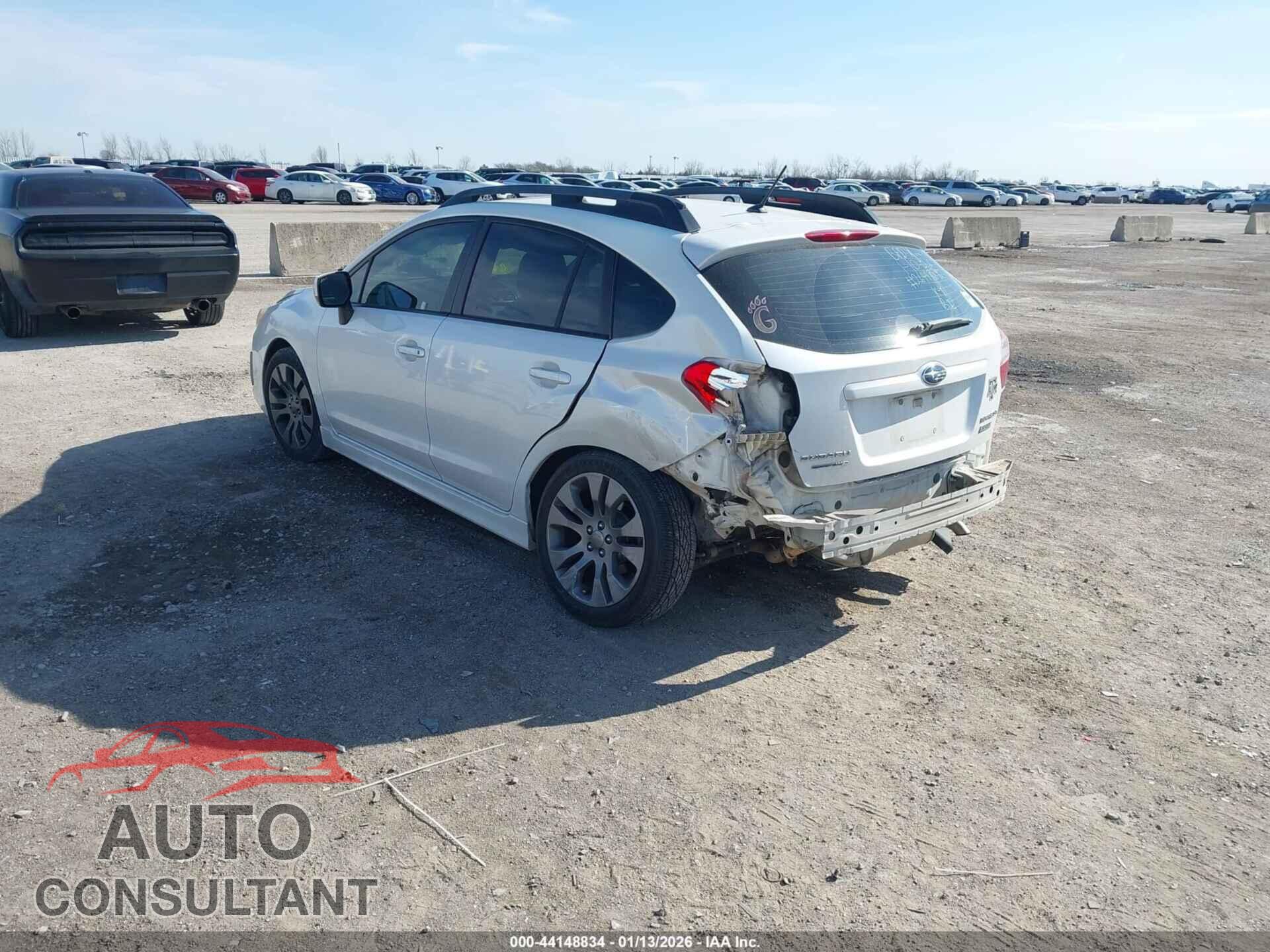SUBARU IMPREZA 2012 - JF1GPAS68CH244041