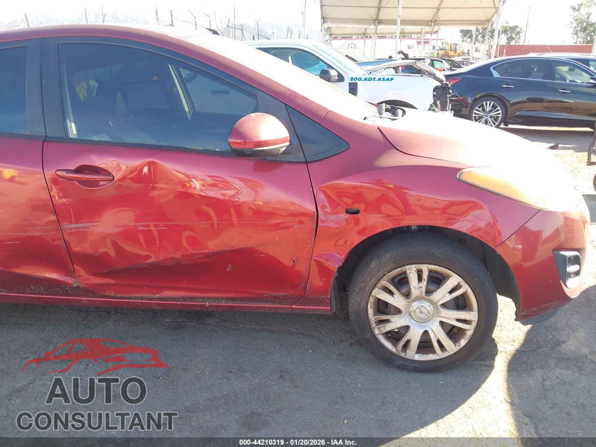 MAZDA MAZDA2 2014 - JM1DE1KZXE0185007
