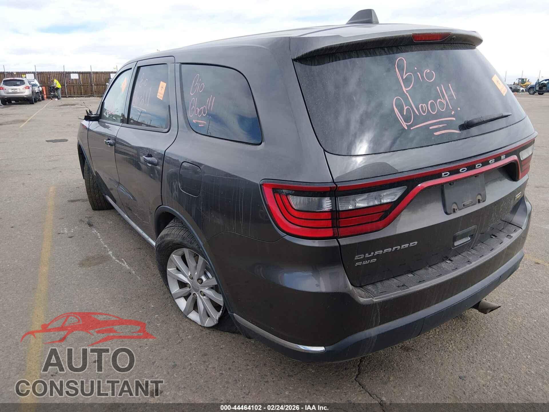 DODGE DURANGO 2014 - 1C4RDJAG8EC500927