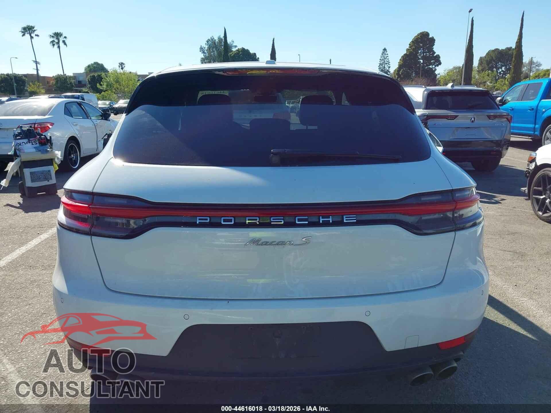 PORSCHE MACAN 2021 - WP1AB2A59MLB35405