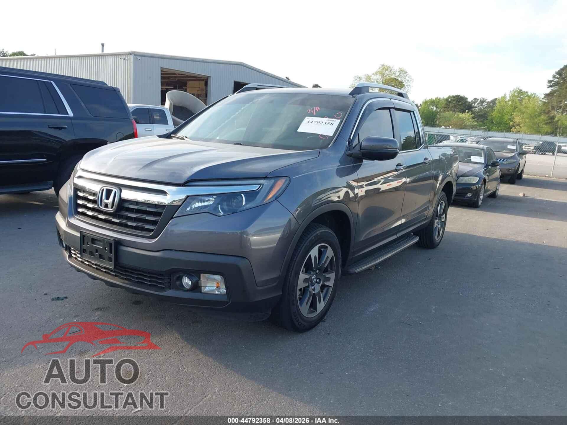 HONDA RIDGELINE 2017 - 5FPYK2F66HB002120