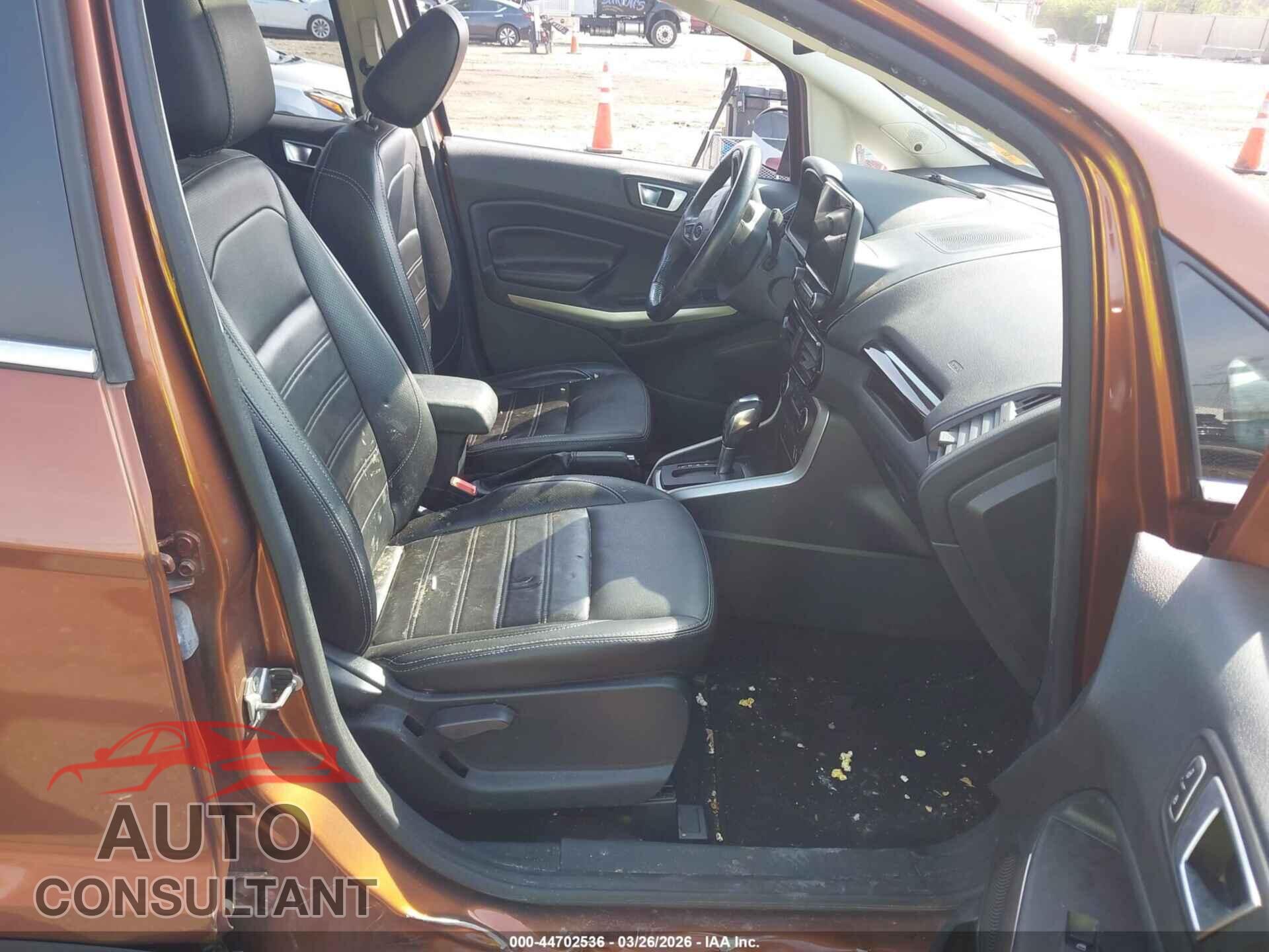 FORD ECOSPORT 2020 - MAJ6S3KLXLC346479