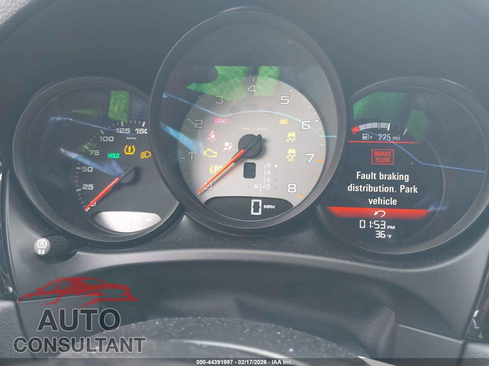 PORSCHE MACAN 2015 - WP1AB2A50FLB54833