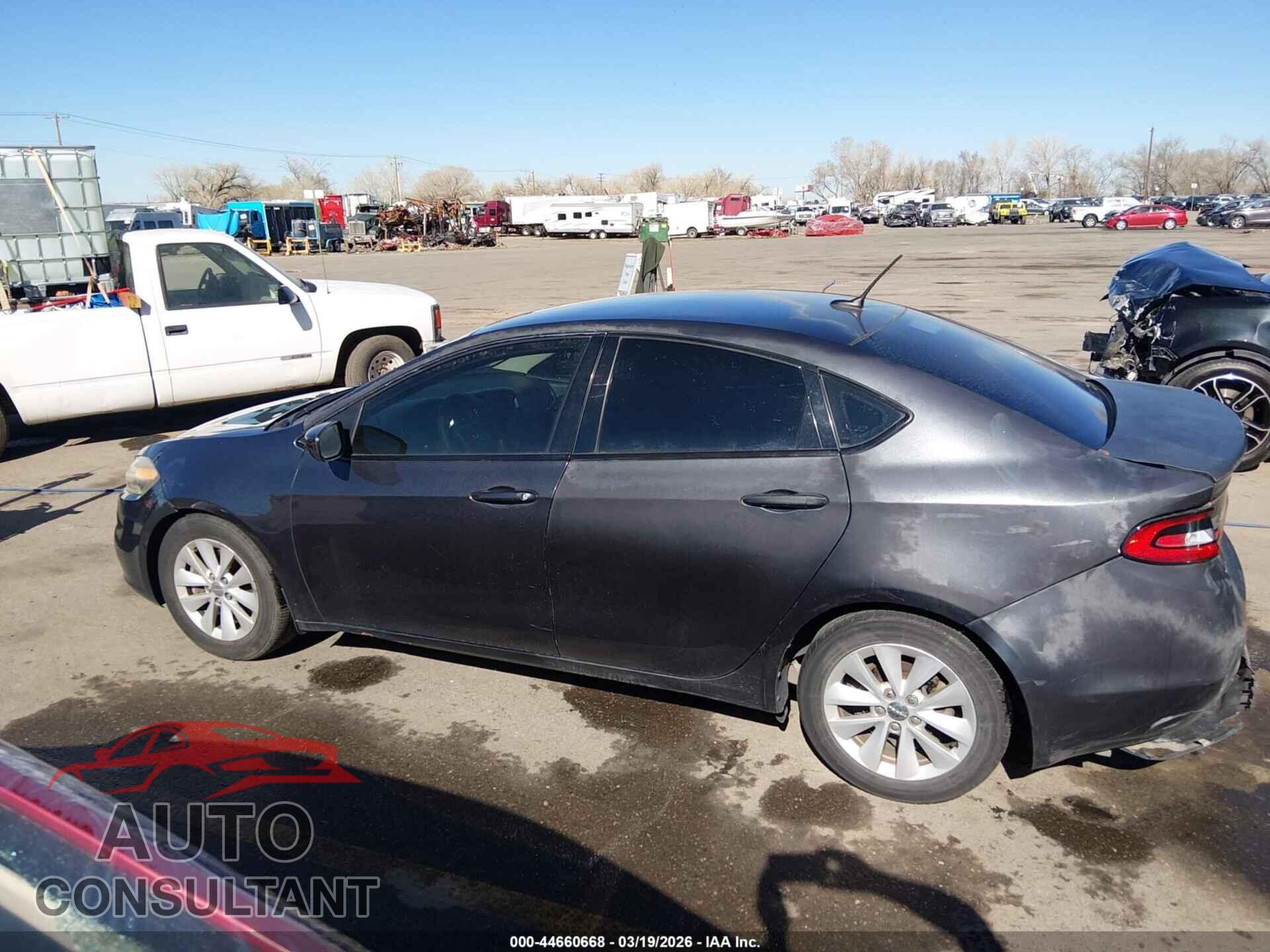 DODGE DART 2014 - 1C3CDFBB4ED767907