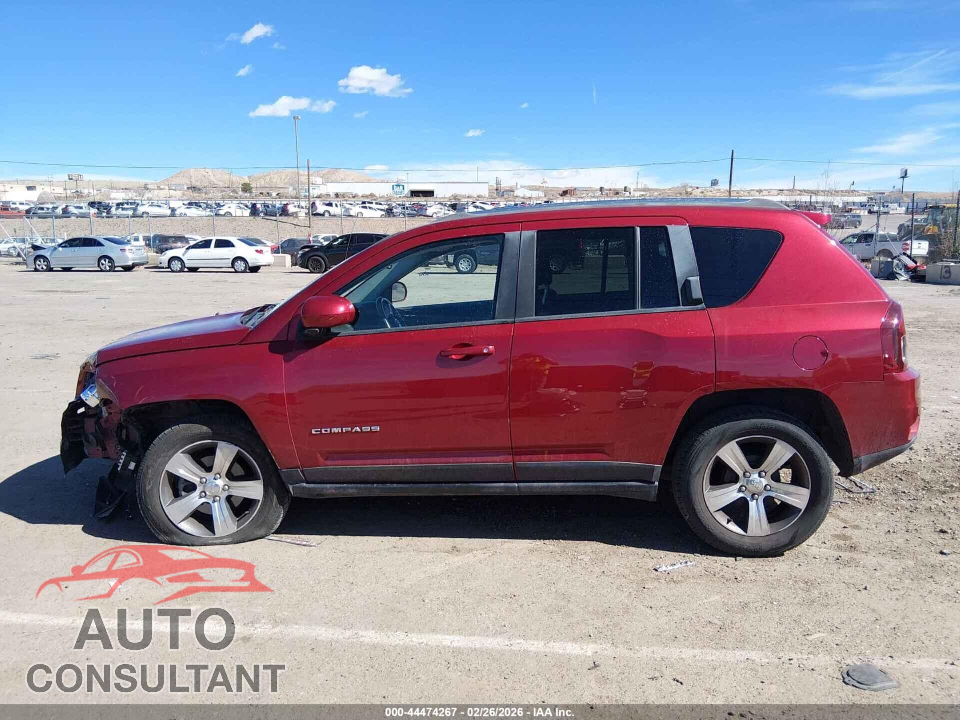 JEEP COMPASS 2017 - 1C4NJCEB9HD211118