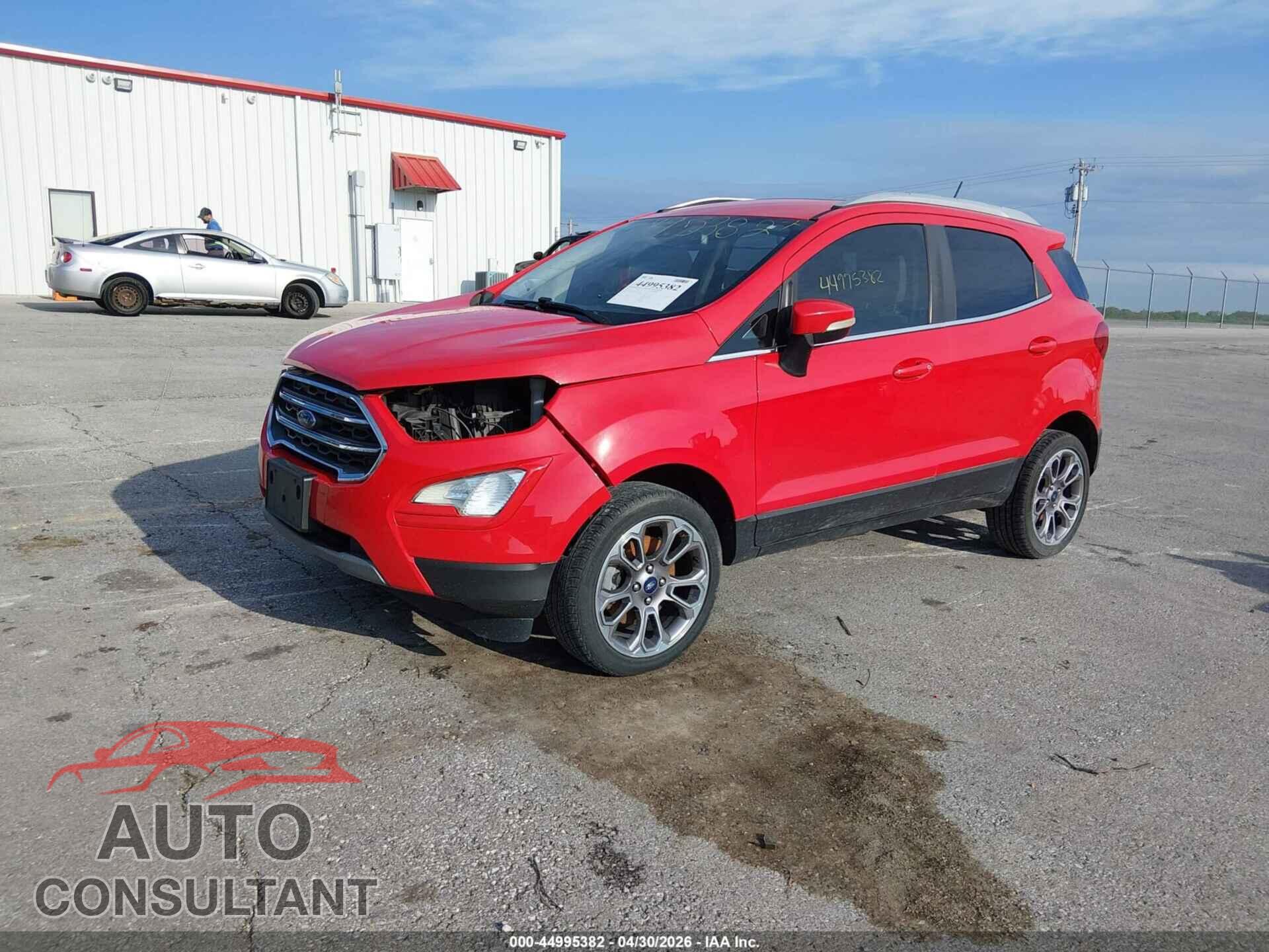 FORD ECOSPORT 2019 - MAJ6S3KL1KC296540