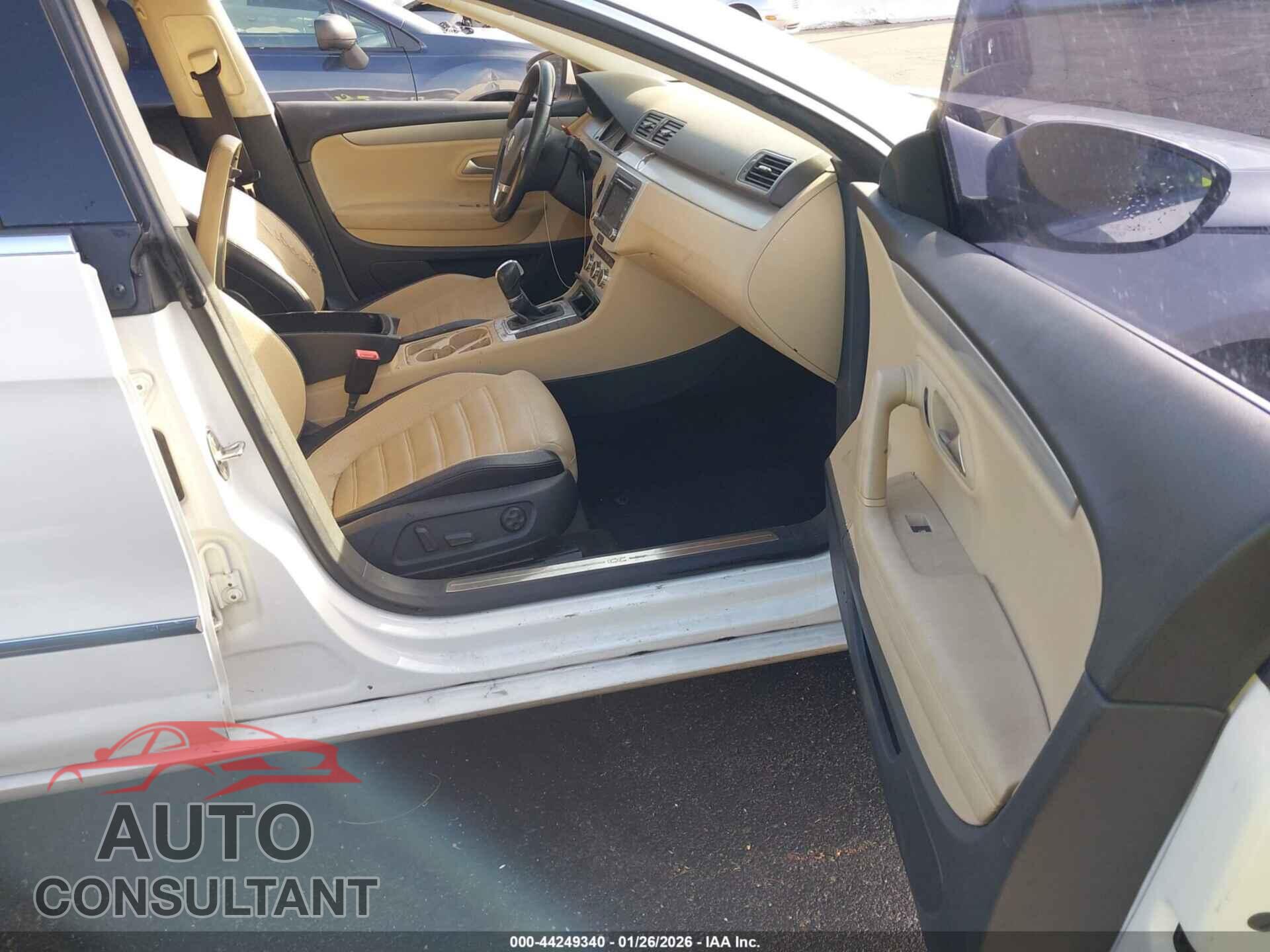 VOLKSWAGEN CC 2013 - WVWBP7AN2DE550123