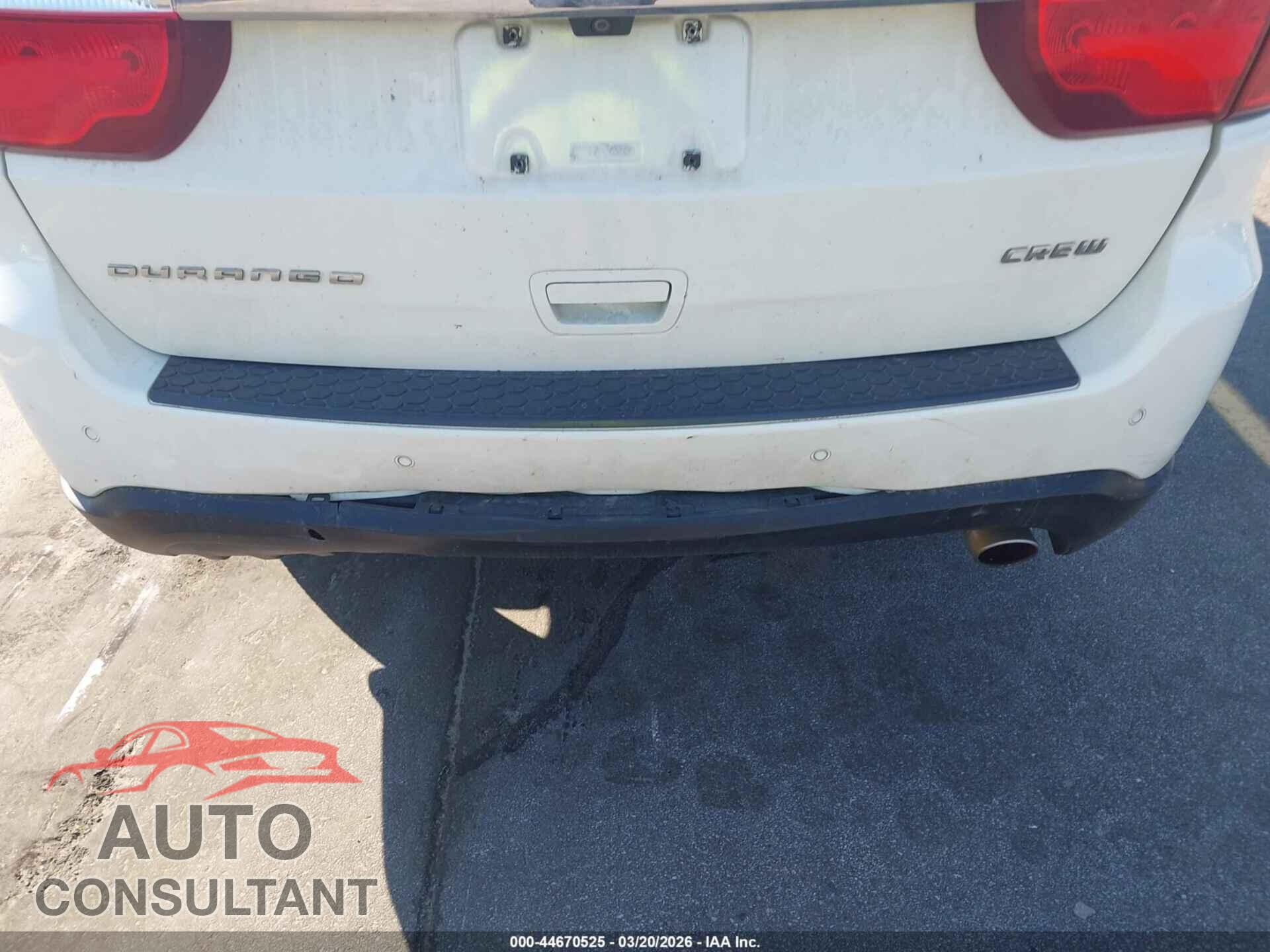 DODGE DURANGO 2011 - 1D4RE5GG9BC695866