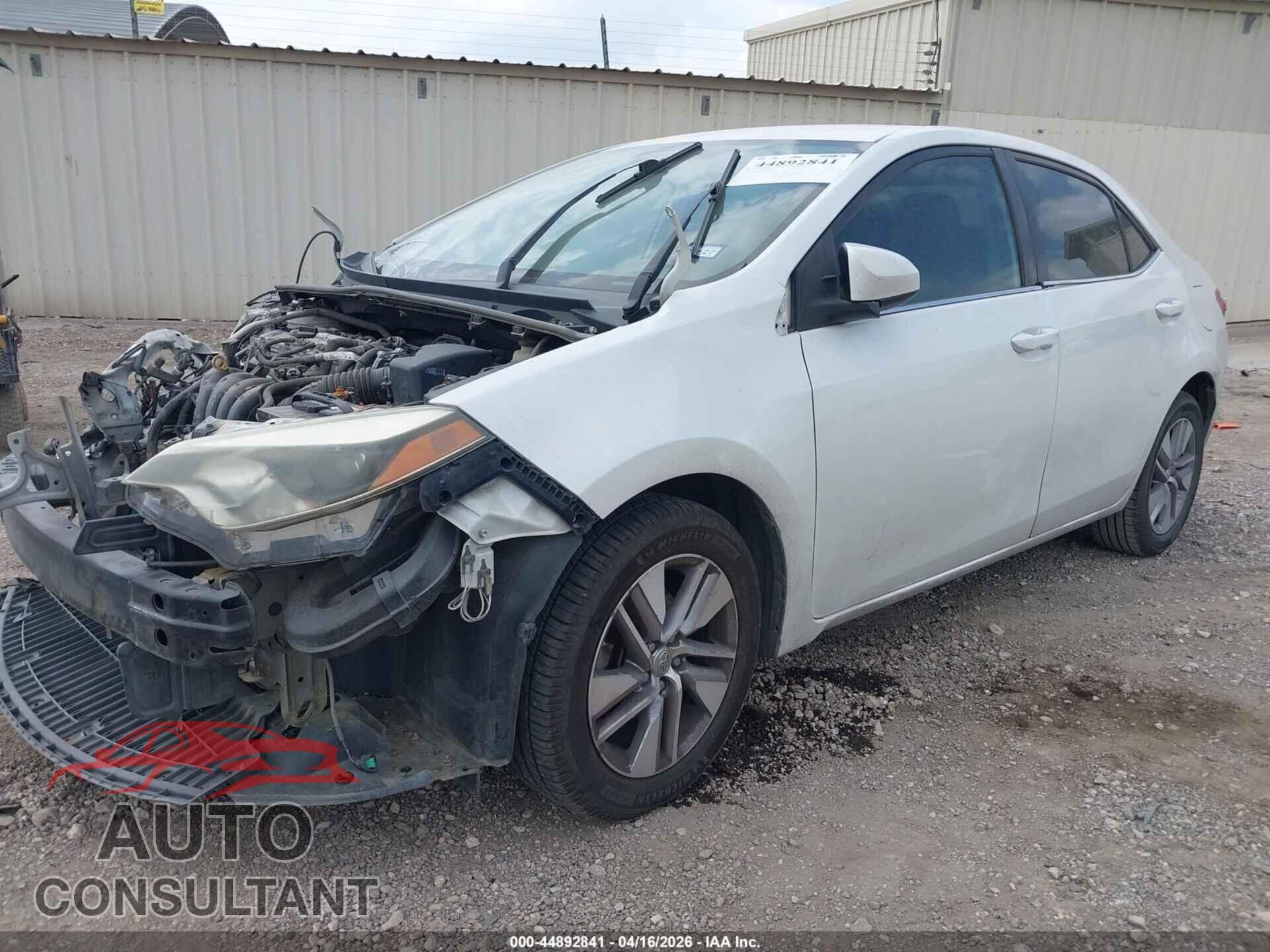 TOYOTA COROLLA 2014 - 5YFBPRHE3EP077628