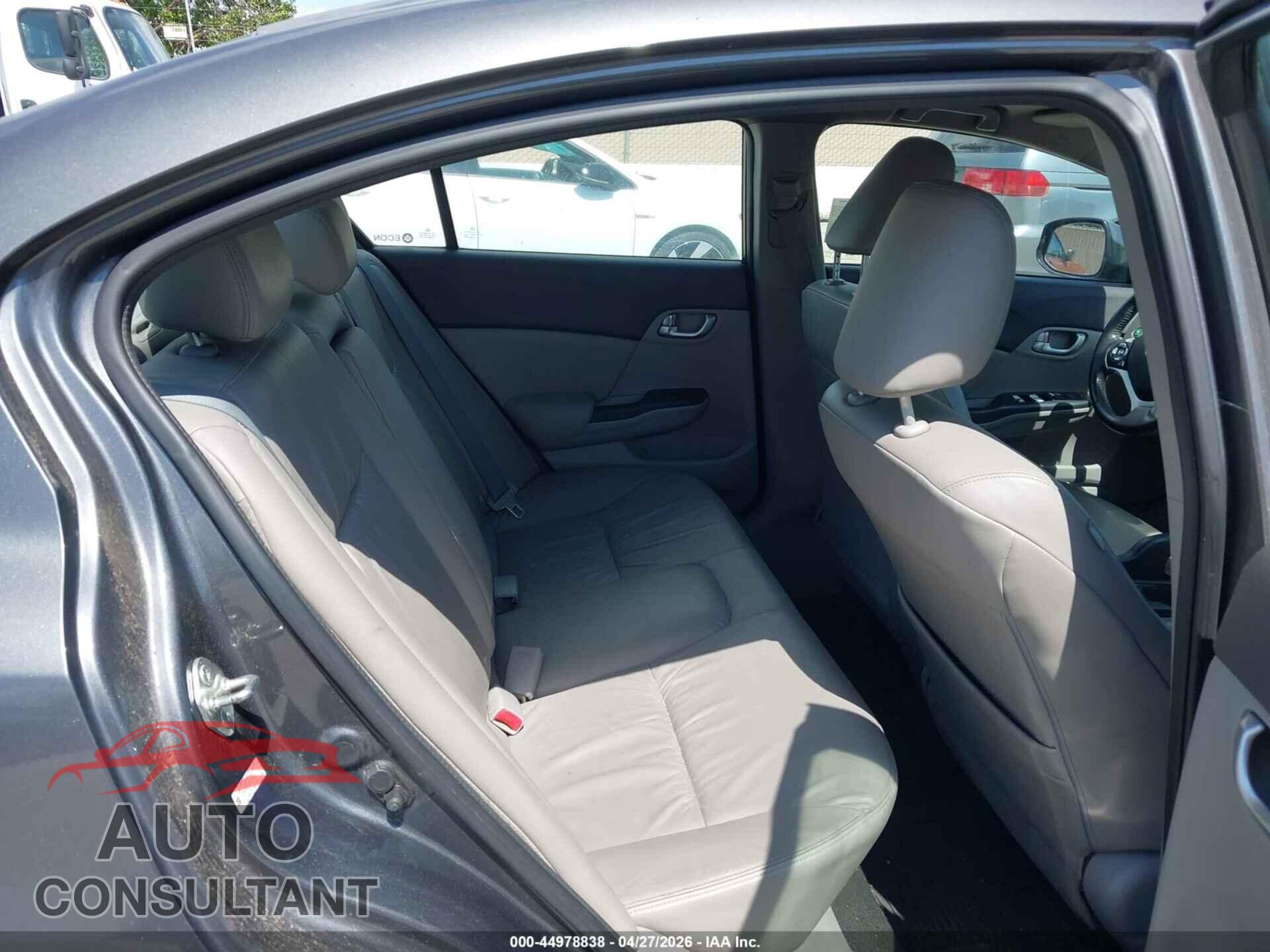 HONDA CIVIC 2012 - 2HGFB2F9XCH590859