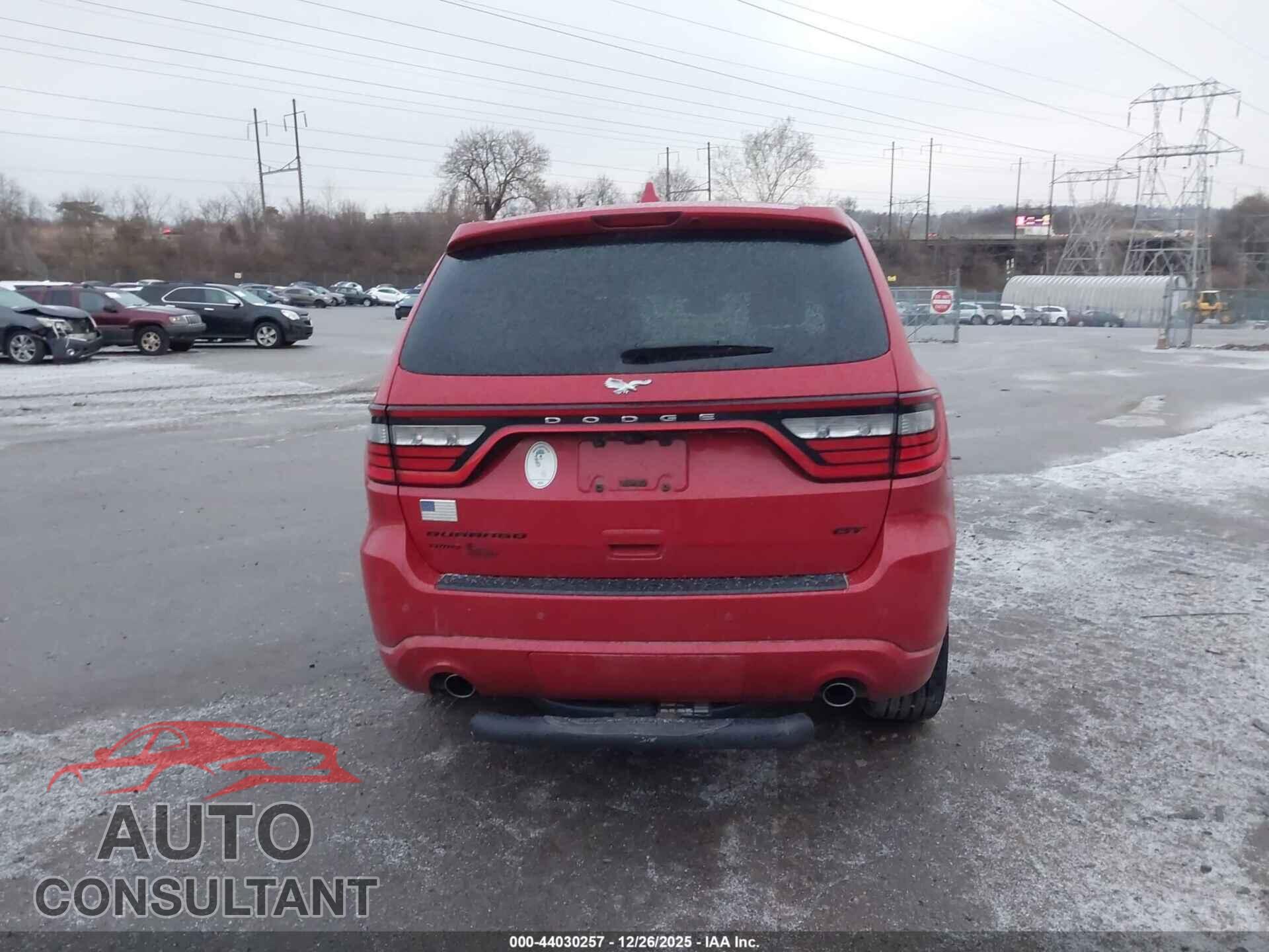 DODGE DURANGO 2017 - 1C4RDJDG3HC833701