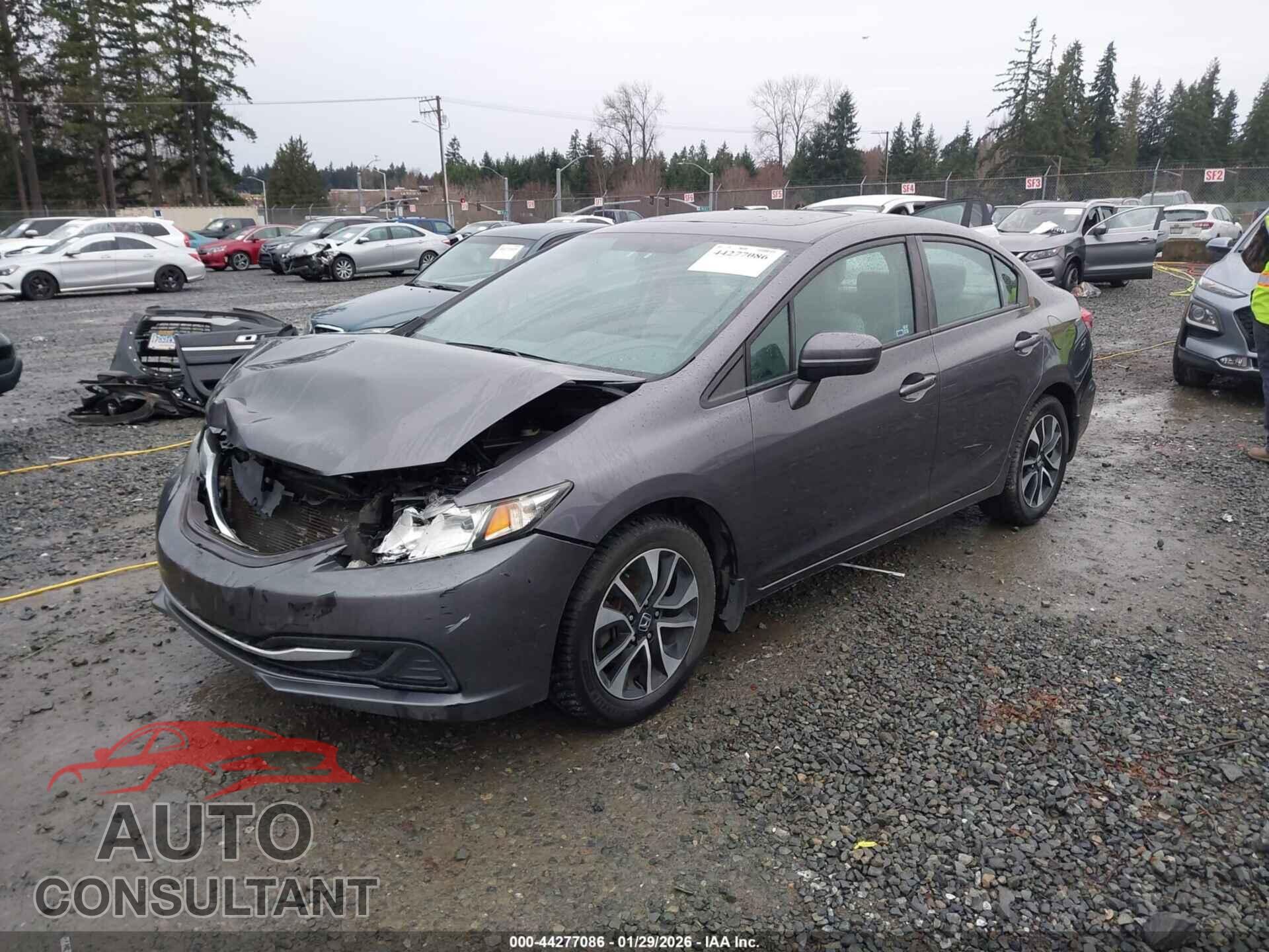 HONDA CIVIC 2014 - 19XFB2F84EE262180