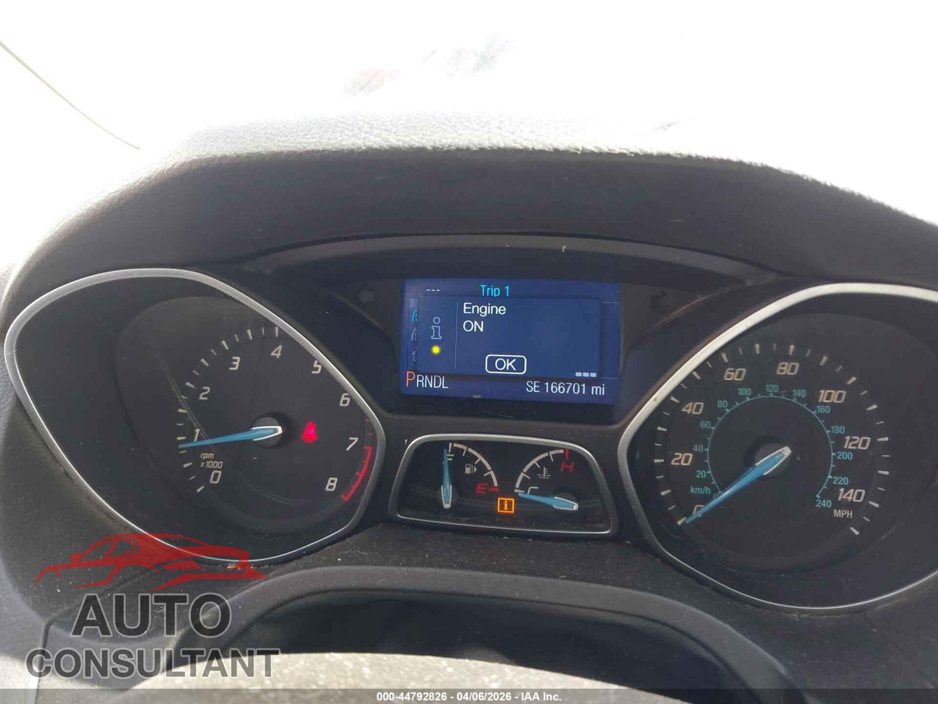 FORD FOCUS 2014 - 1FADP3K25EL286257