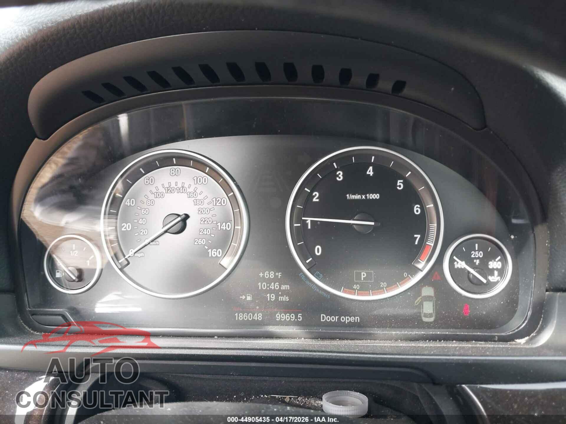 BMW 535I 2013 - WBAFU7C58DDU75258