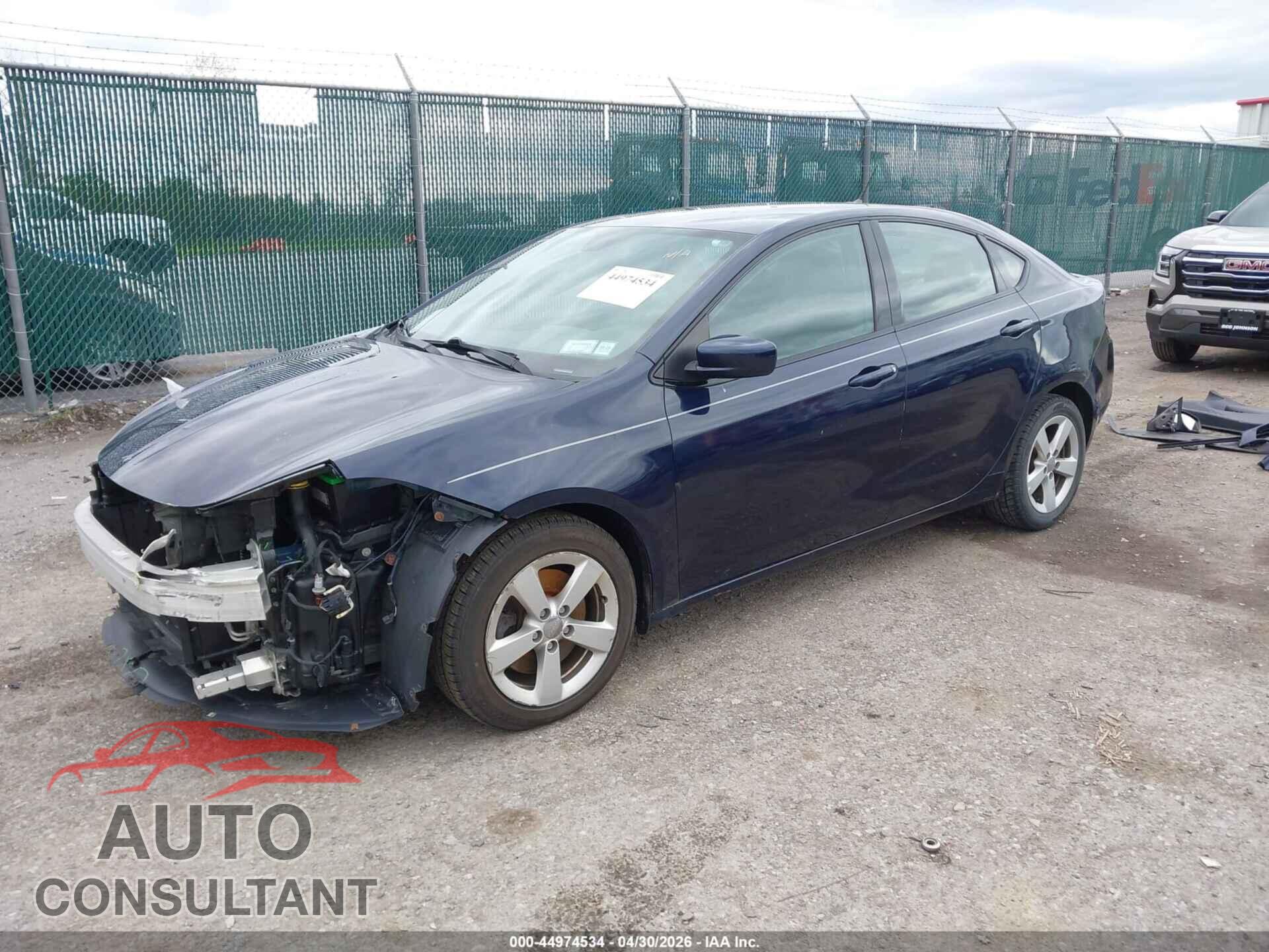 DODGE DART 2015 - 1C3CDFBB4FD390335