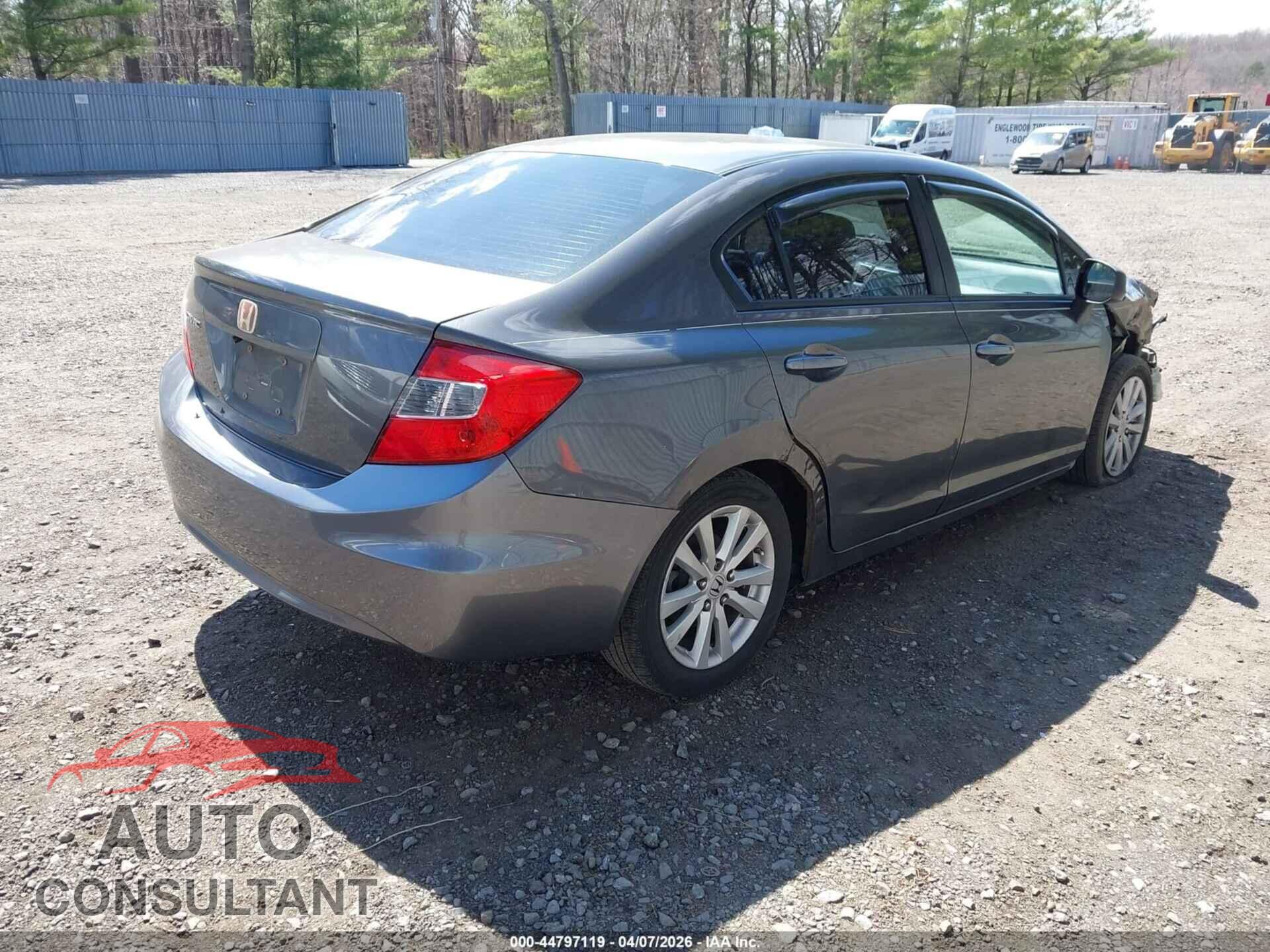 HONDA CIVIC 2012 - 2HGFB2F99CH596118