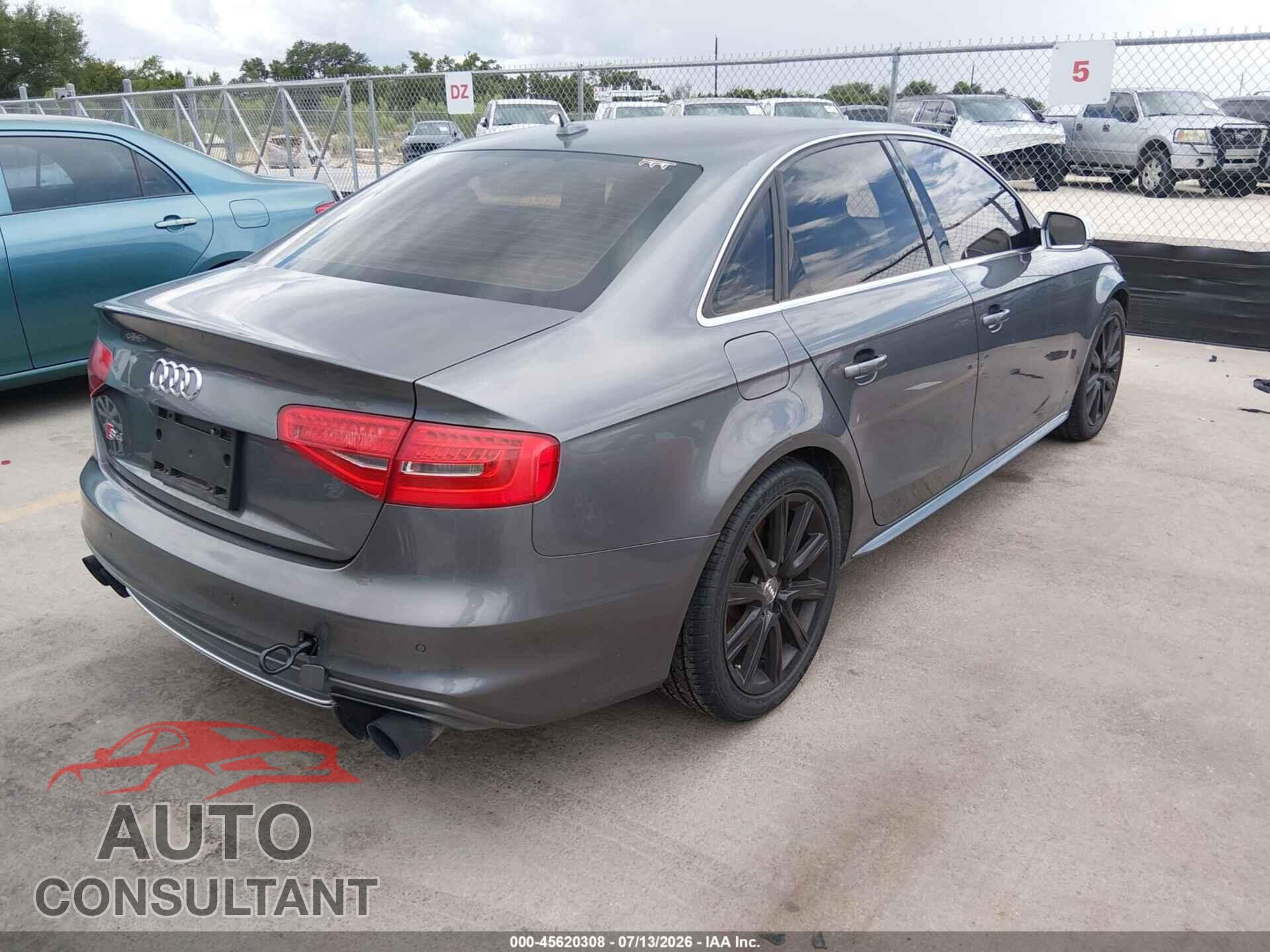 AUDI S4 2014 - WAUBGAFL2EA123793