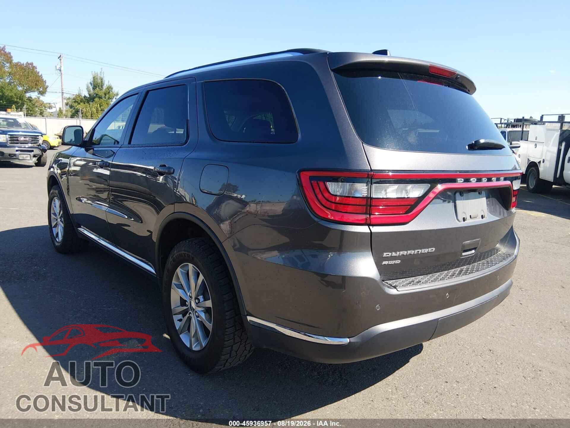 DODGE DURANGO 2017 - 1C4RDJAG8HC880968