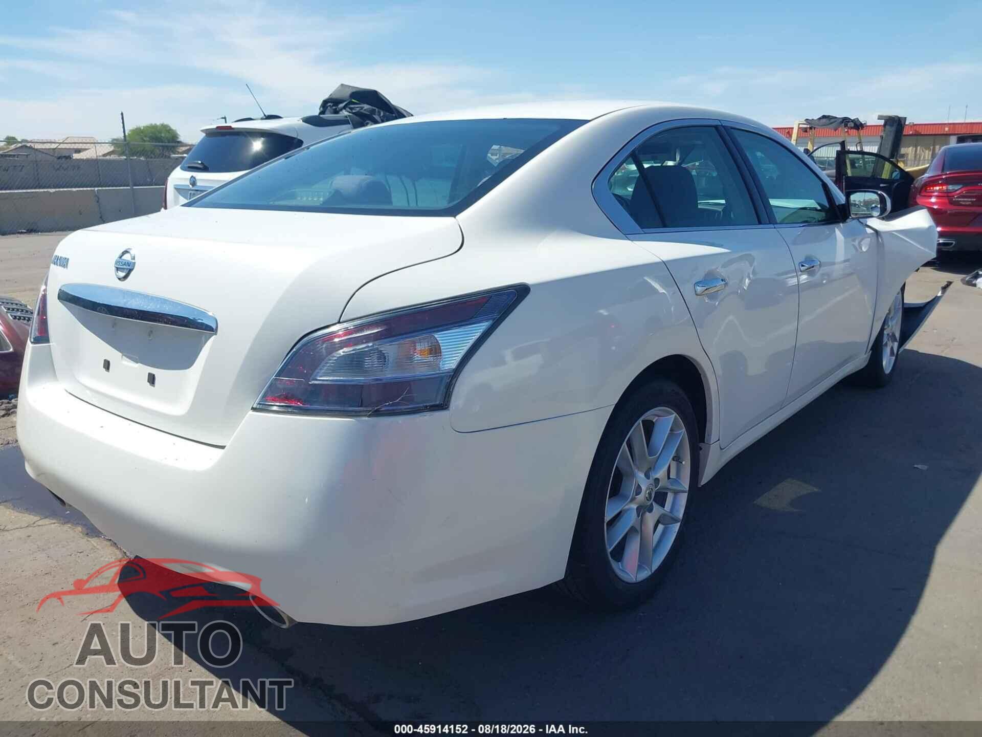 NISSAN MAXIMA 2012 - 1N4AA5AP1CC821420