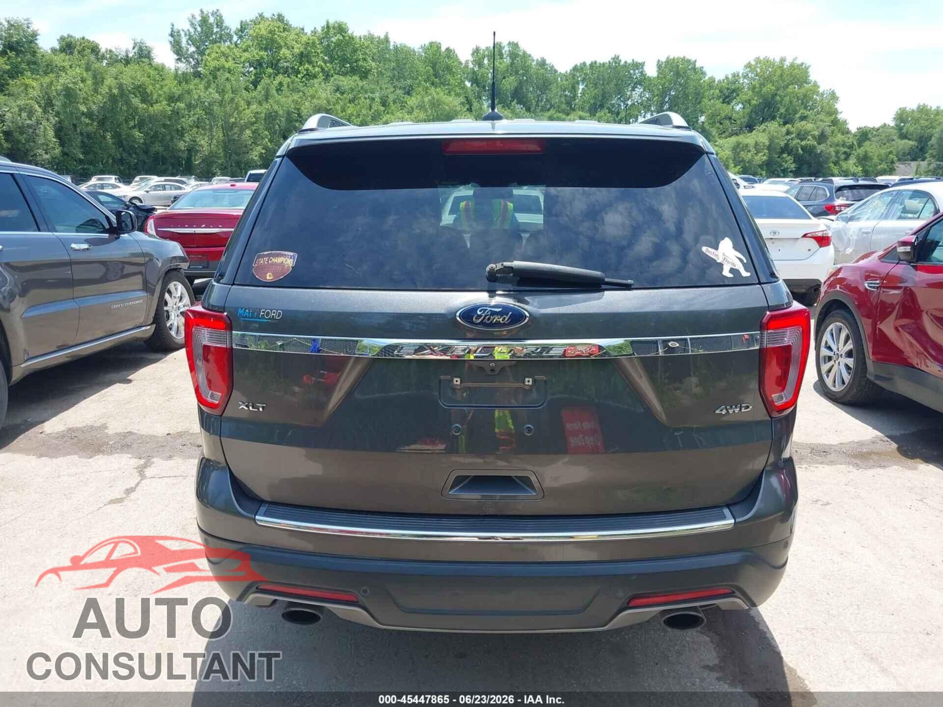 FORD EXPLORER 2018 - 1FM5K8D86JGB94679