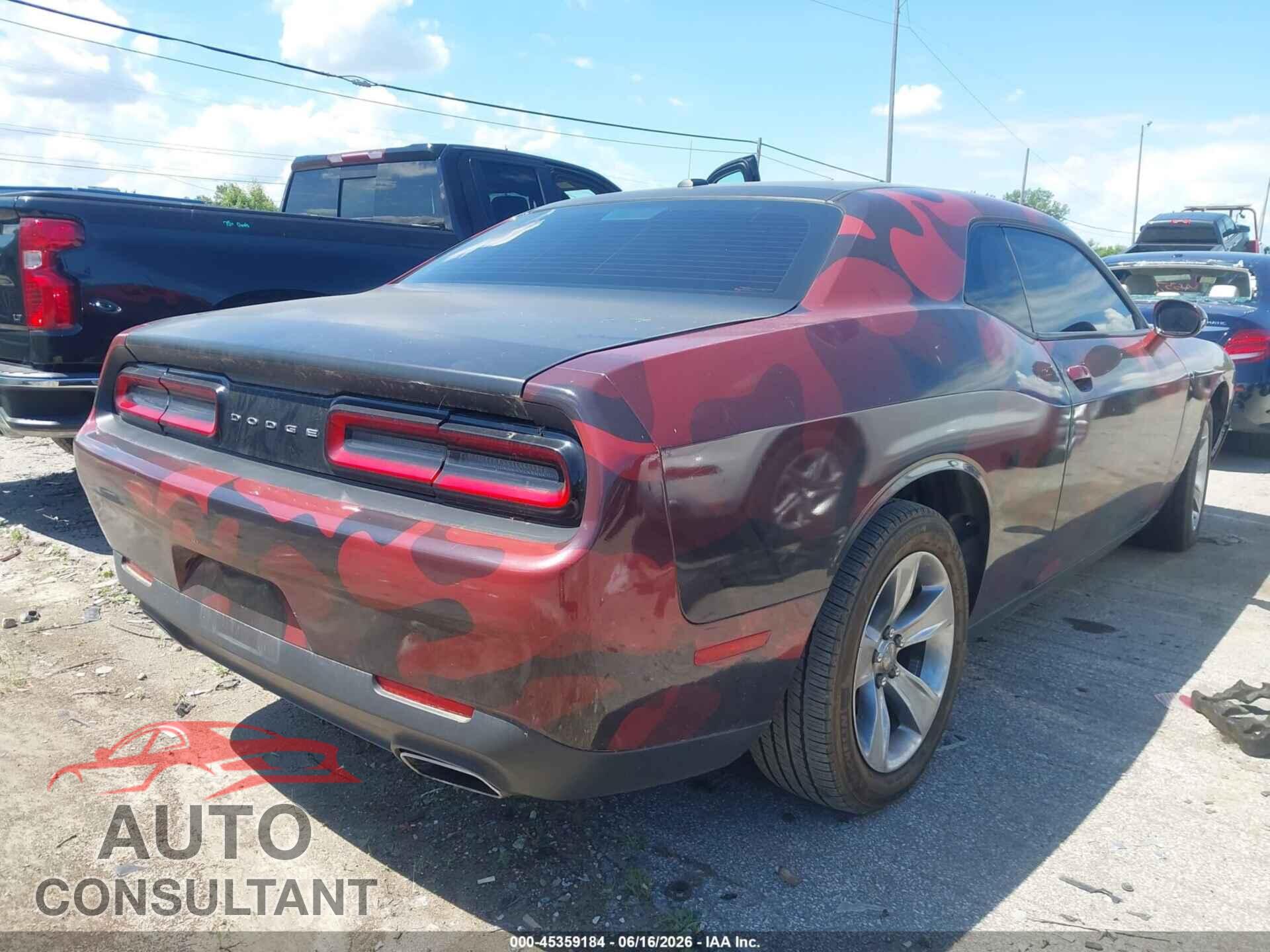 DODGE CHALLENGER 2015 - 2C3CDZAG8FH873344