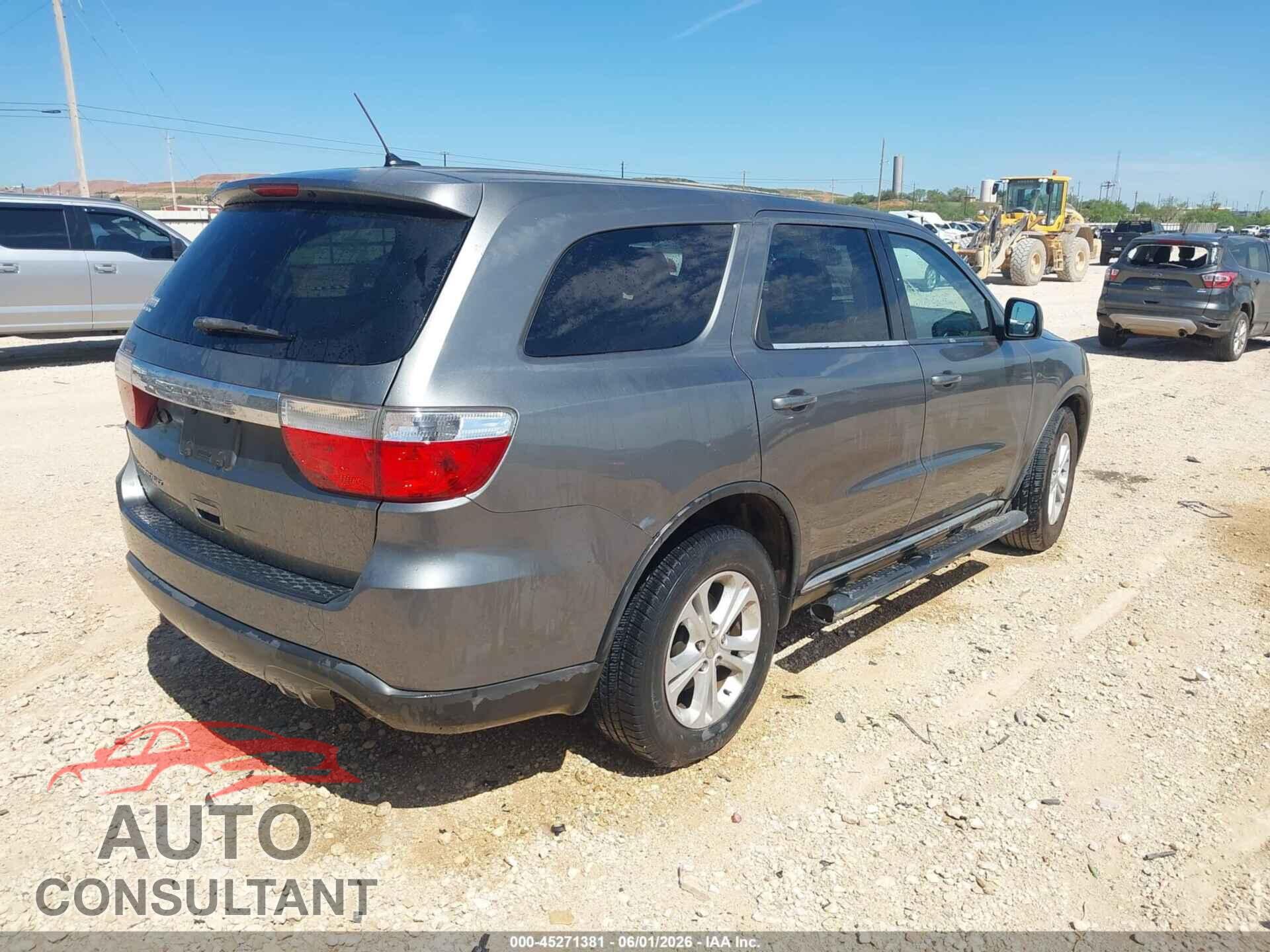 DODGE DURANGO 2013 - 1C4RDHAG4DC564650
