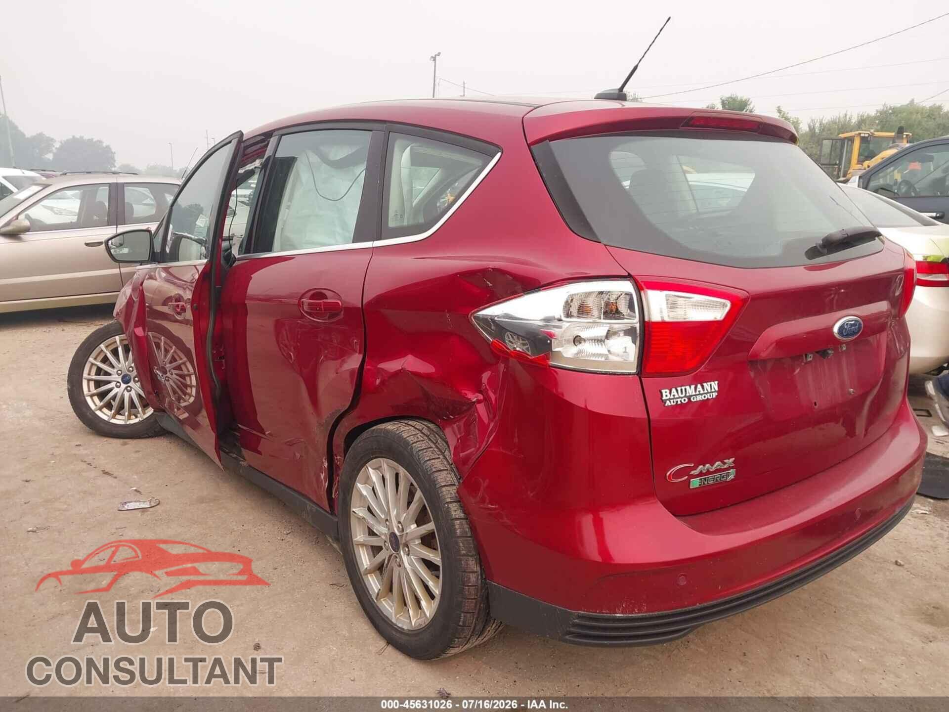 FORD C-MAX ENERGI 2016 - 1FADP5CU5GL113997