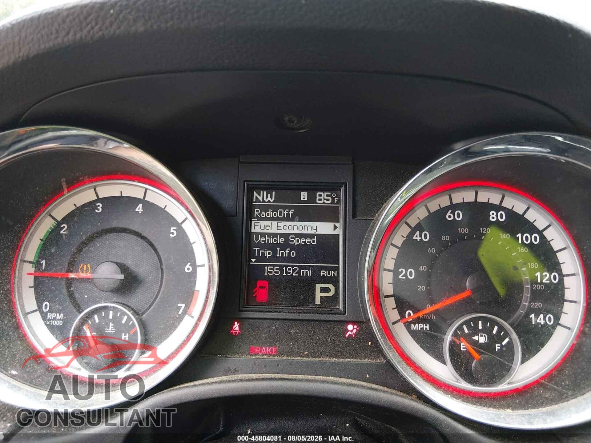DODGE DURANGO 2013 - 1C4RDHAG7DC680344