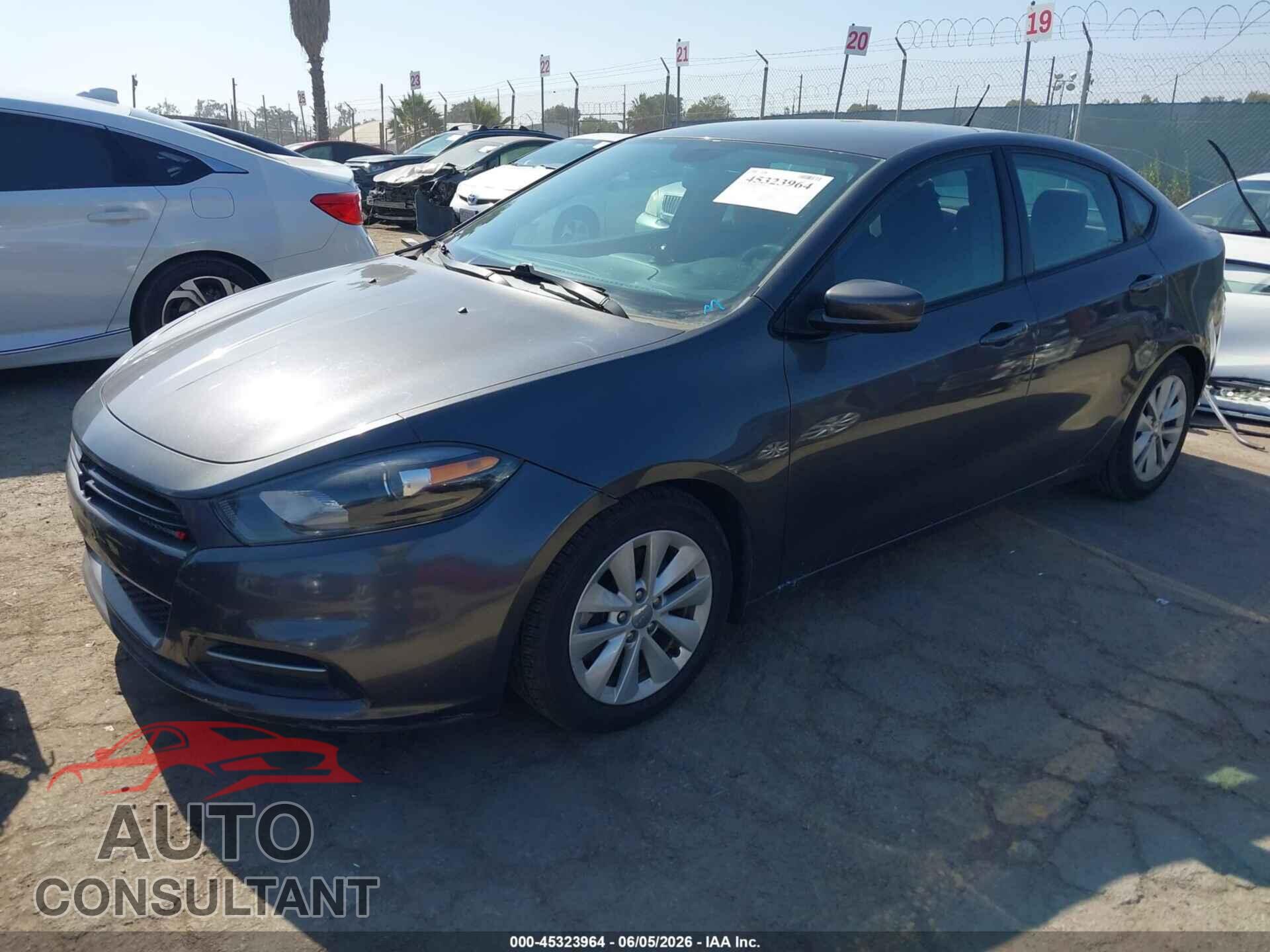 DODGE DART 2014 - 1C3CDFBB2ED771308