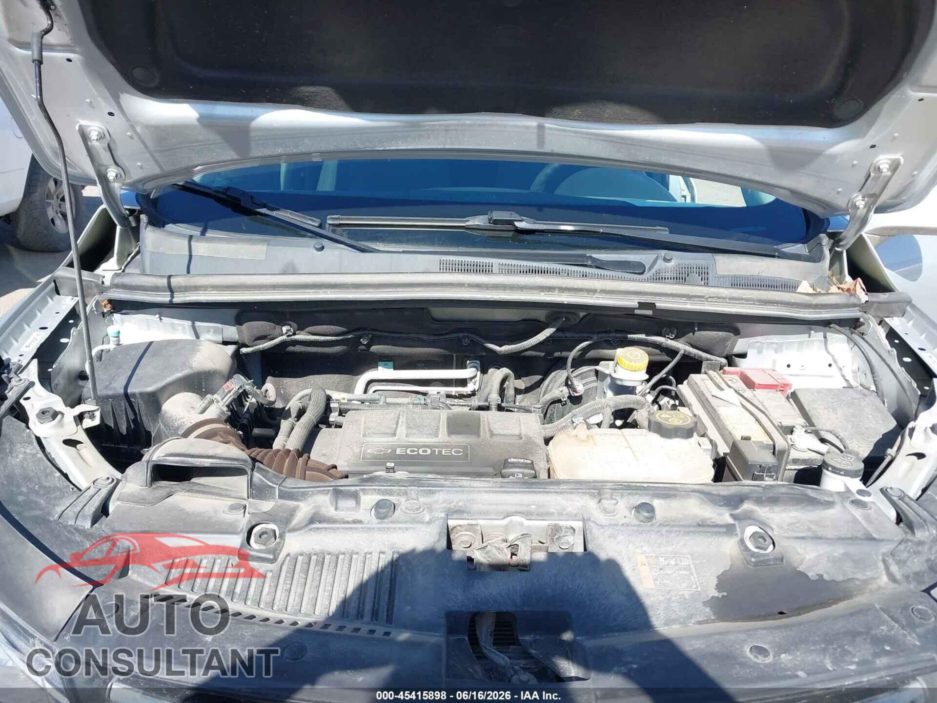 CHEVROLET TRAX 2017 - 3GNCJPSB3HL146738