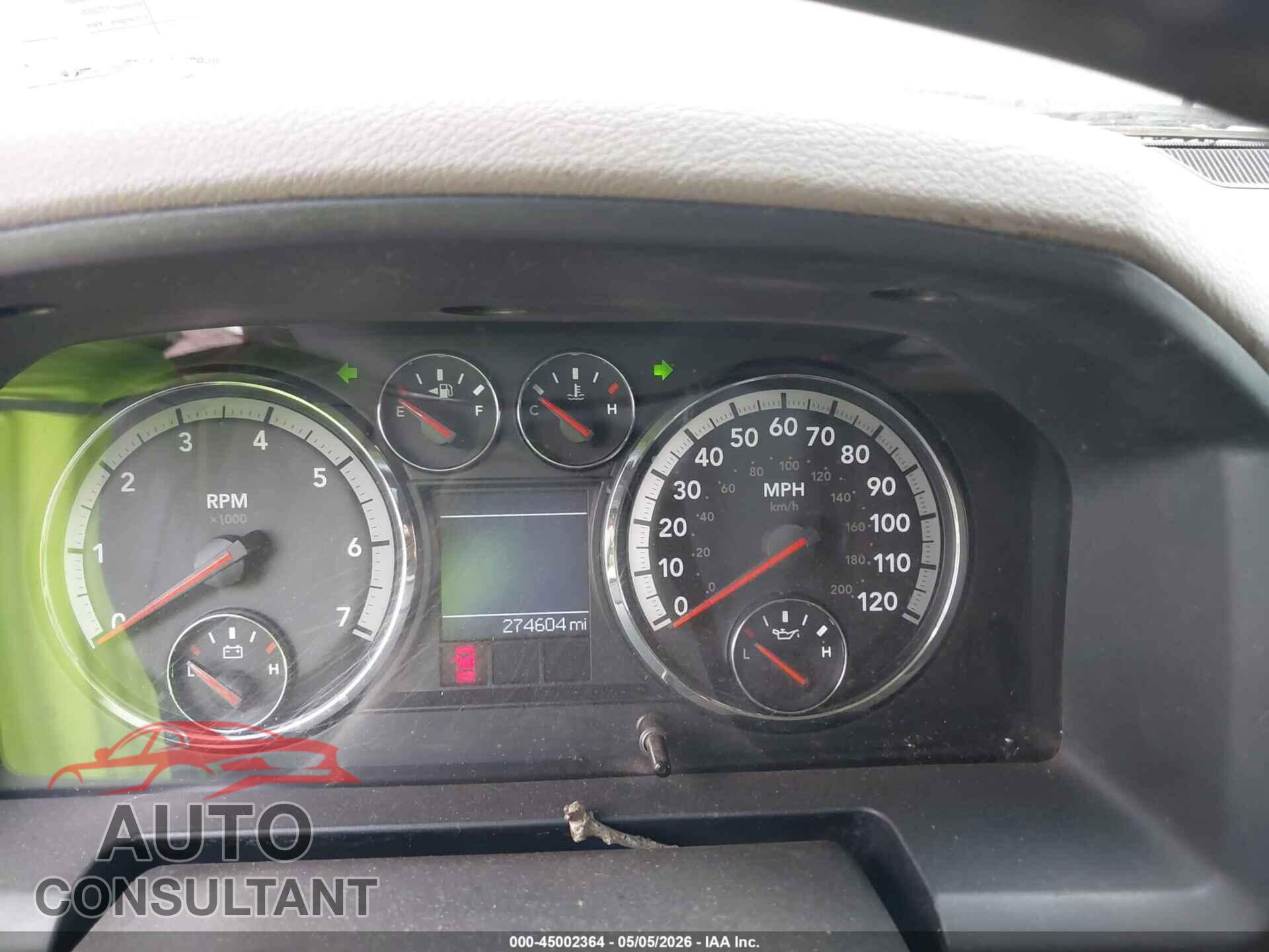 DODGE RAM 1500 2010 - 1D7RB1GT3AS209722