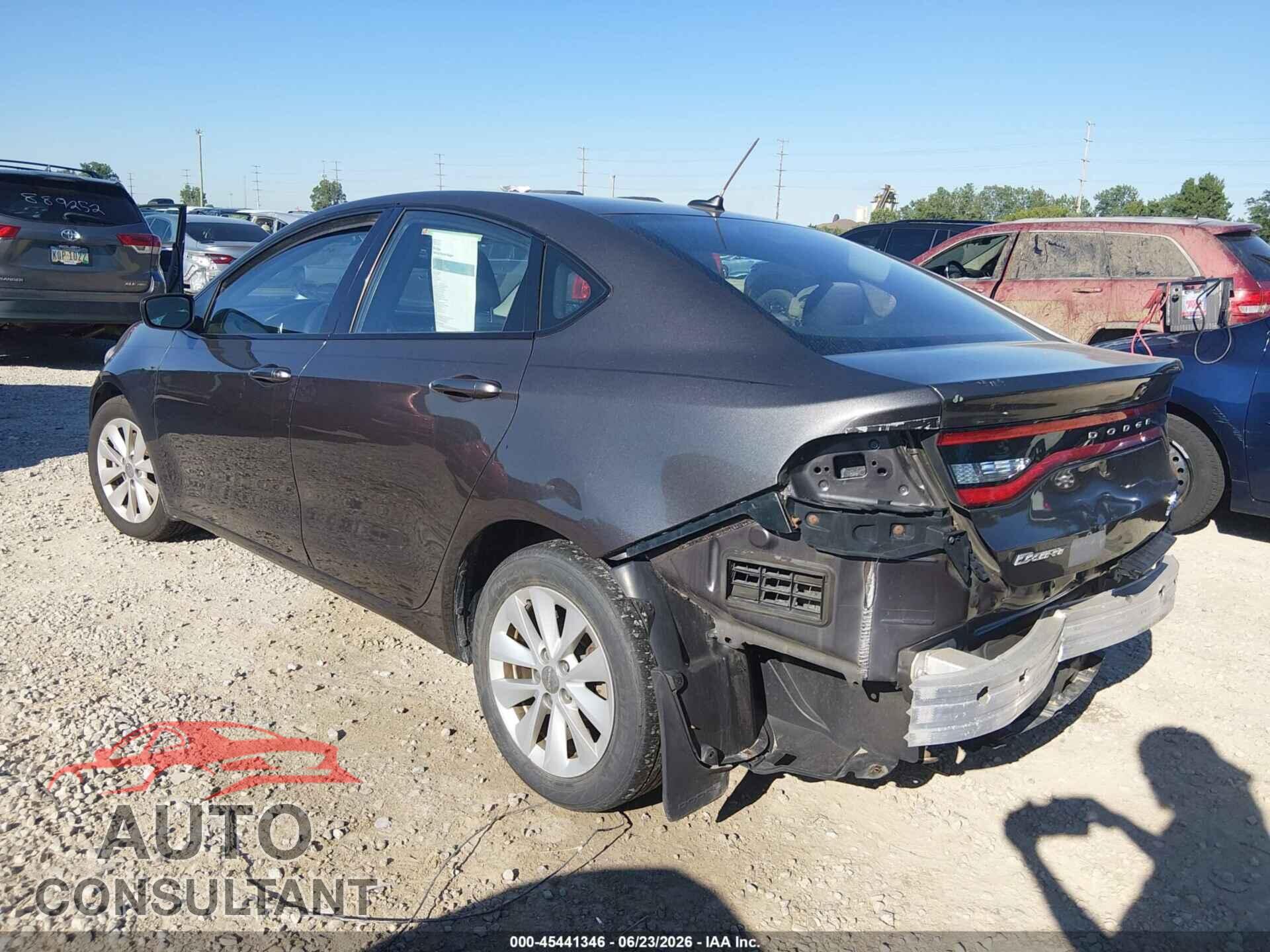 DODGE DART 2014 - 1C3CDFBB5ED767902